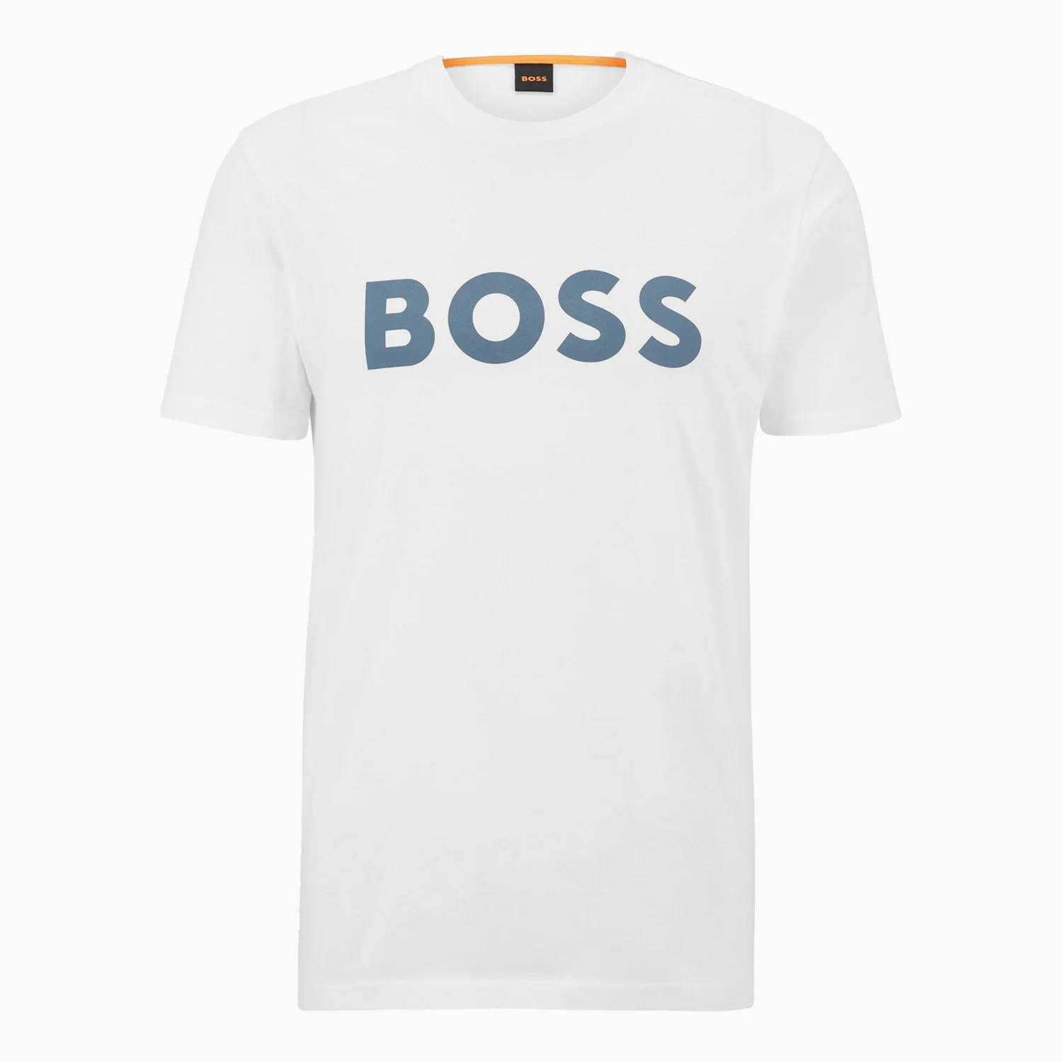 Men's Cotton Jersey With Rubber Print Logo T Shirt - Image 5