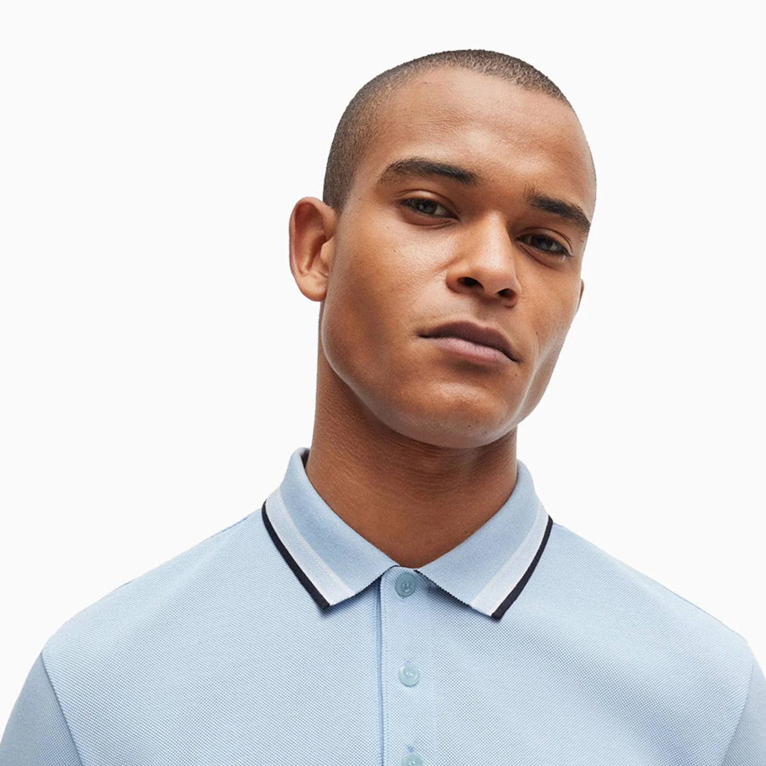 Men's Cotton-Pique Polo Shirt With Contrast Logo - Image 4