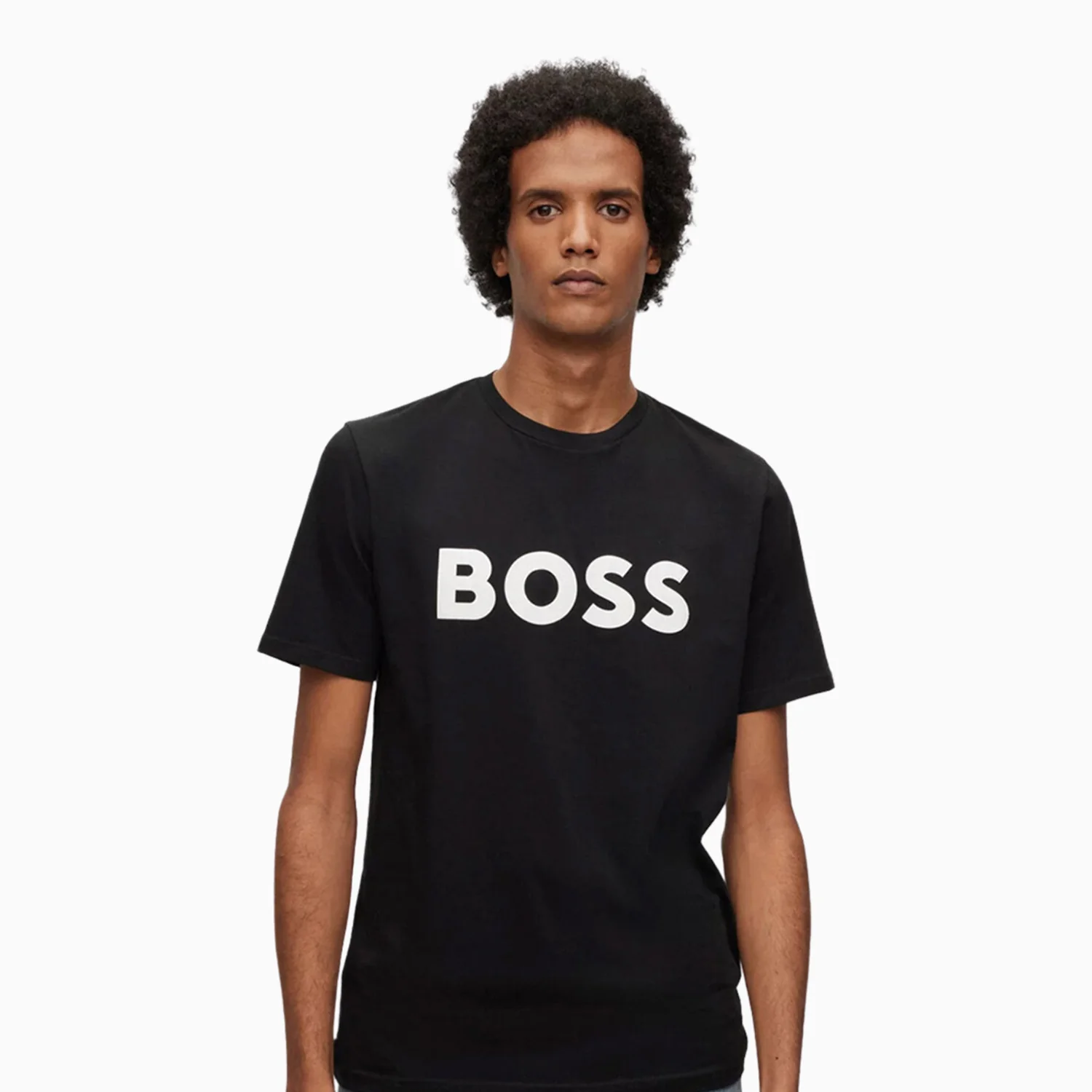 Men's Cotton With Rubber Print Logo Outfit - Image 2