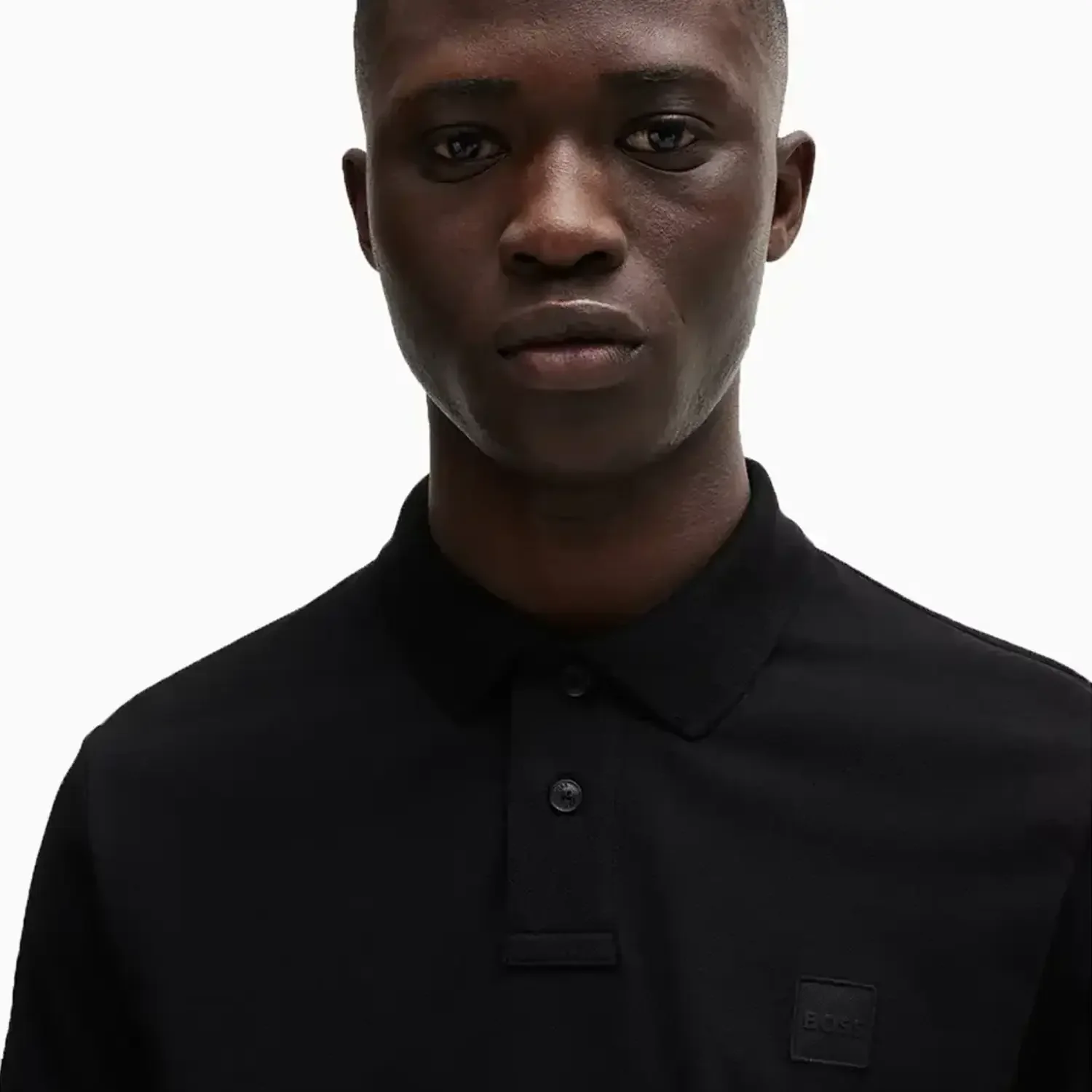 Men's Extra Slim Fit Stretch Polo Shirt With Logo Tape - Image 4