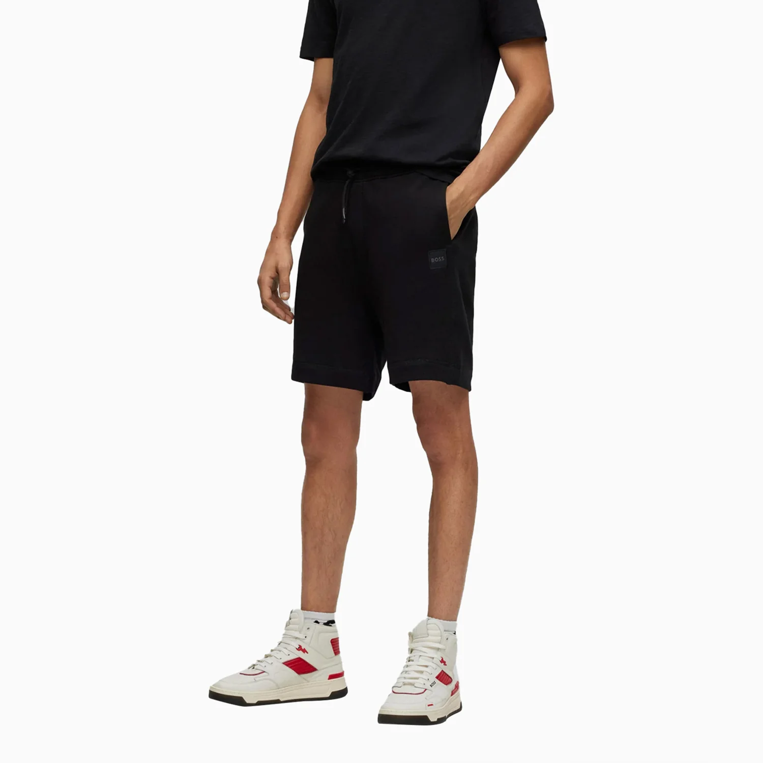 Men's Stretch Cotton Slim With Logo Patch Outfit - Image 3