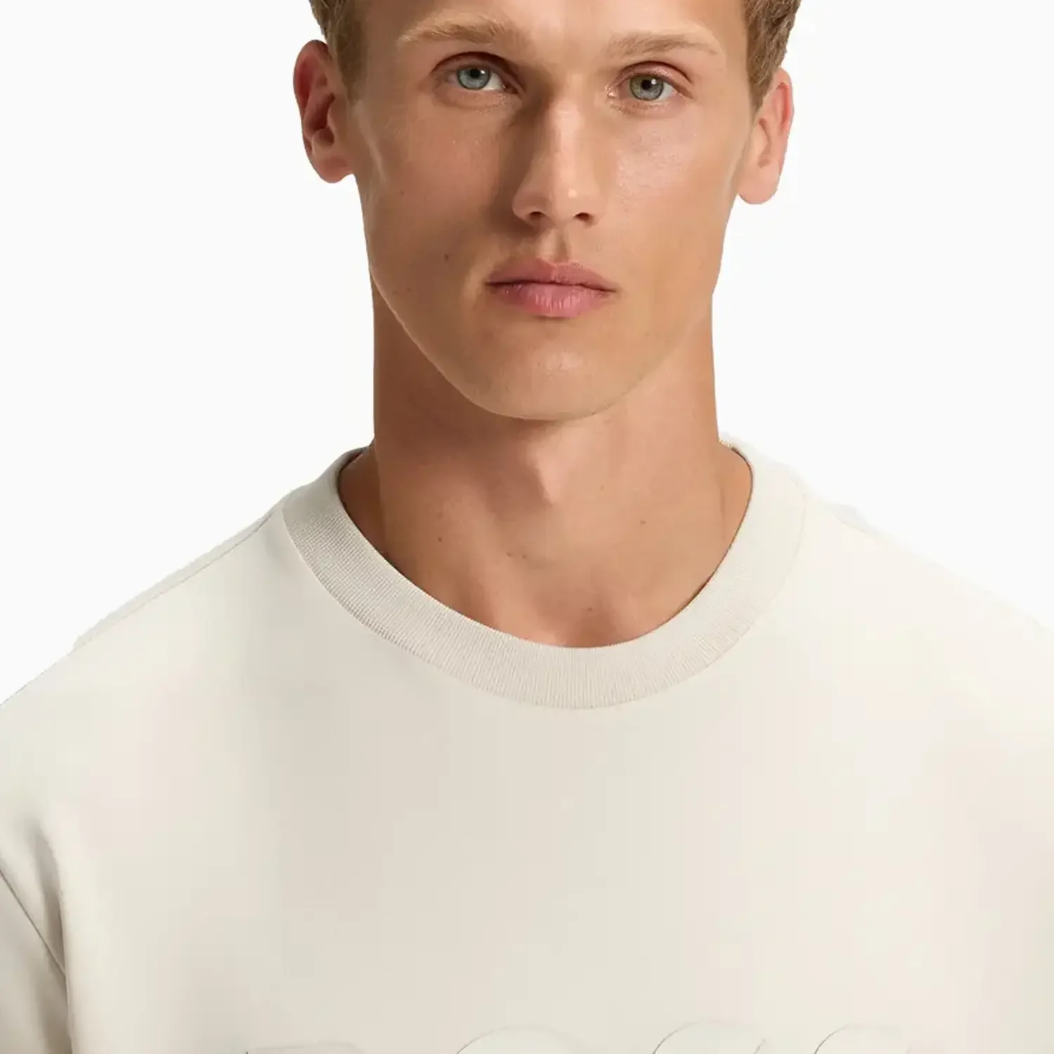Men's Stretch Cotton Sweatshirt with Sandwich Logo - Image 5