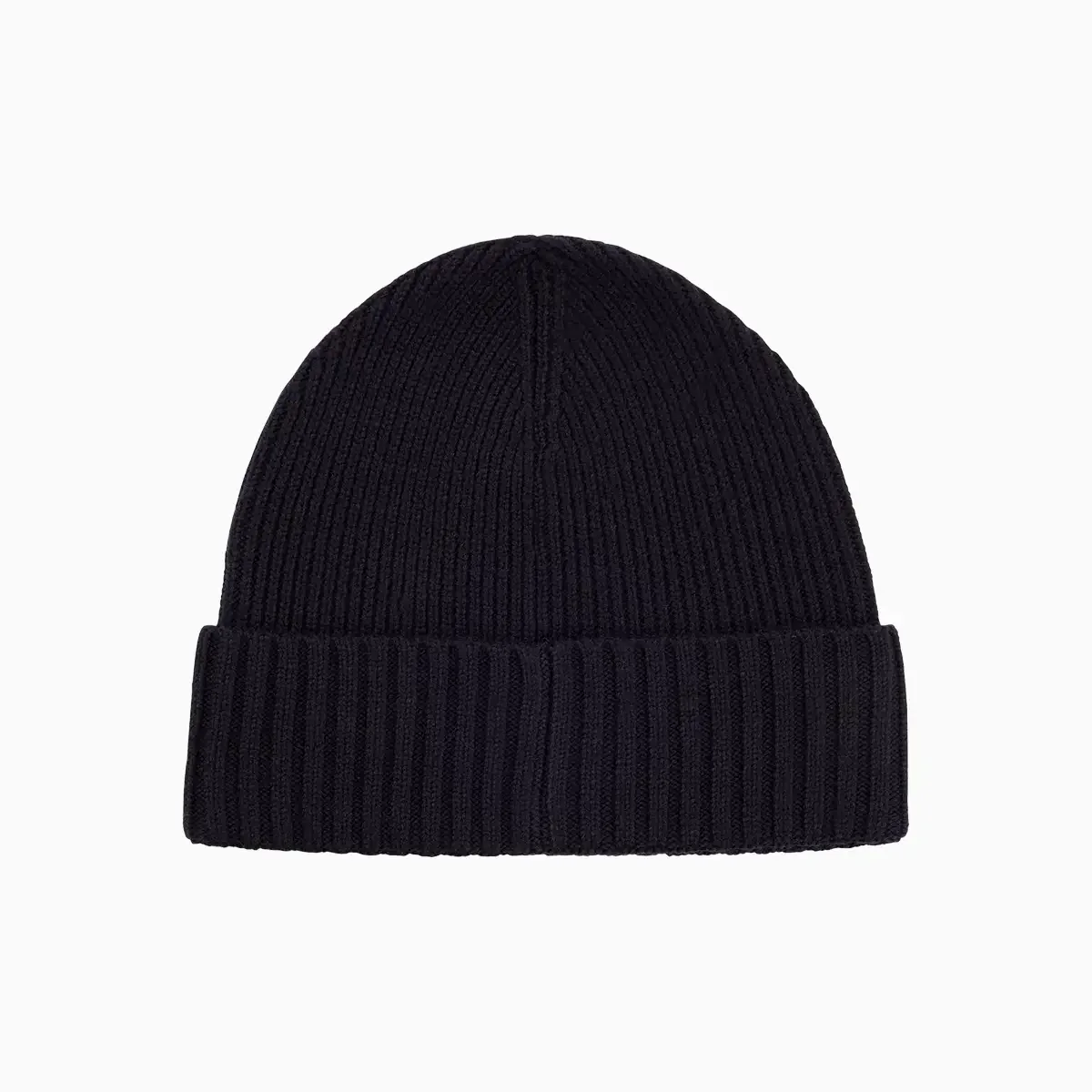 Ribbed Beanie Hat In Virgin Wool - Image 3