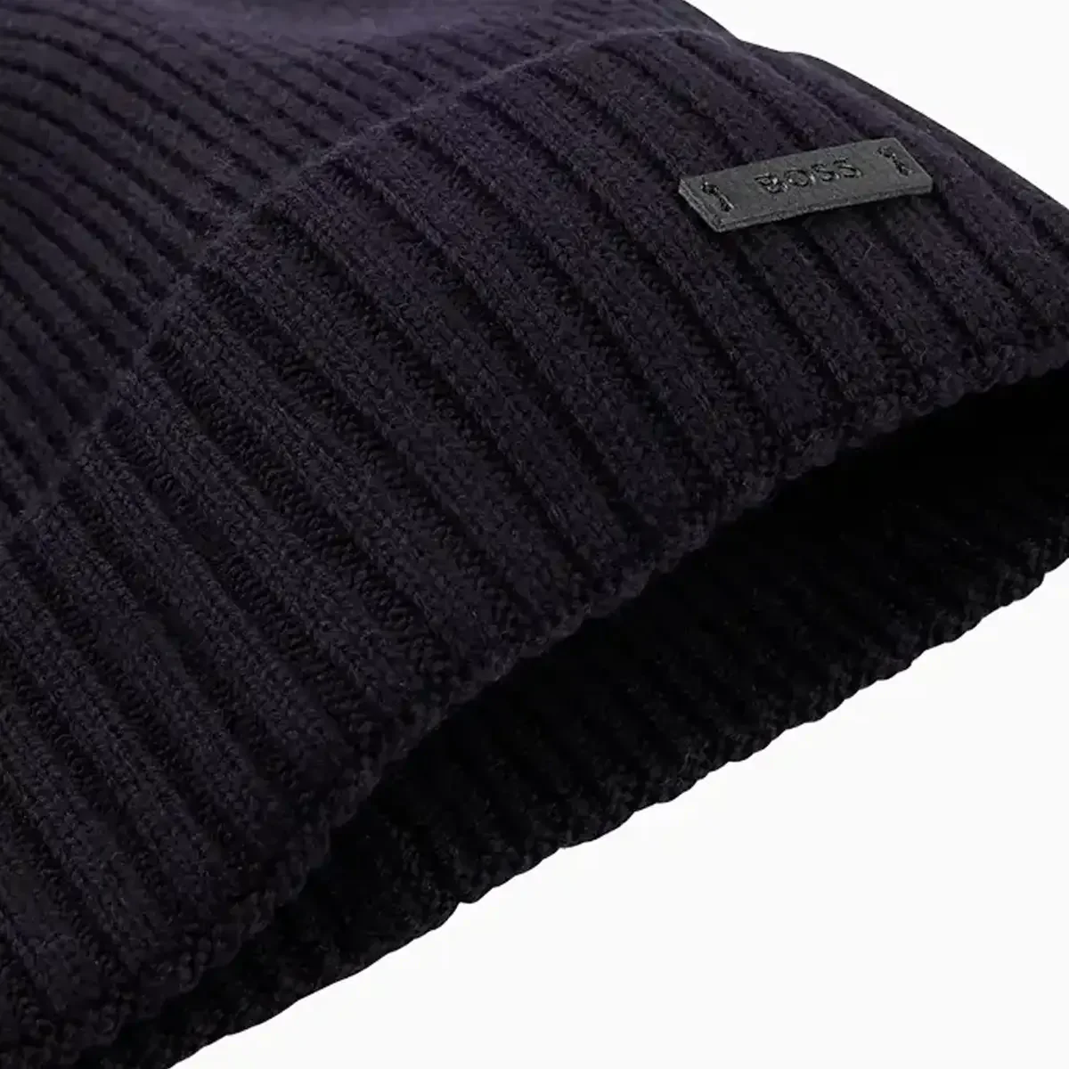 Ribbed Beanie Hat In Virgin Wool - Image 5