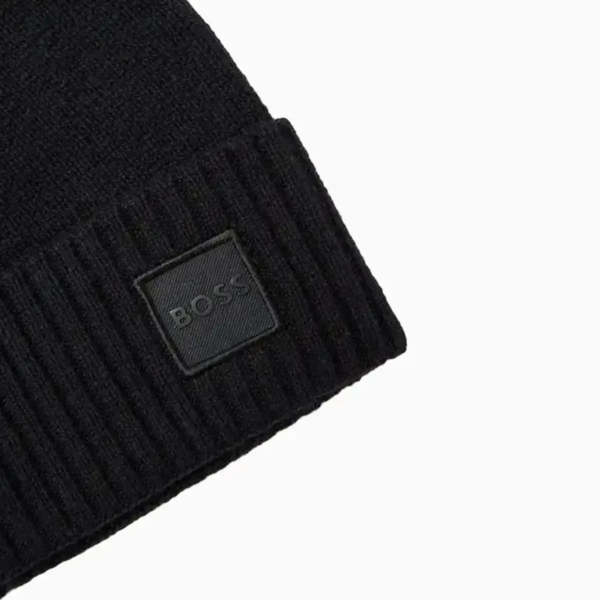 Wool Bend Knit Beanie Hat - Image 2
