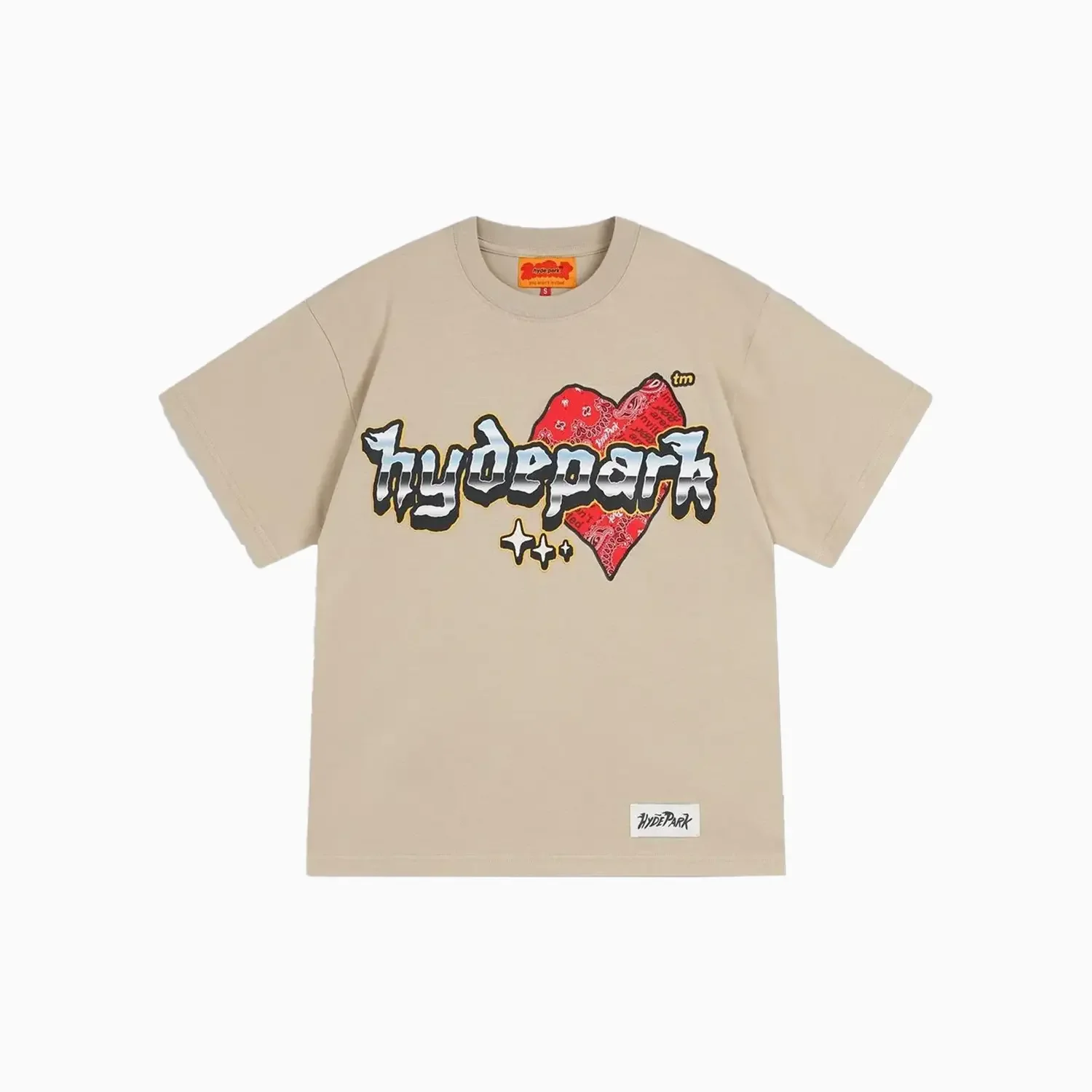 Men's Slab Heart Short Sleeve T-Shirt - Image 2