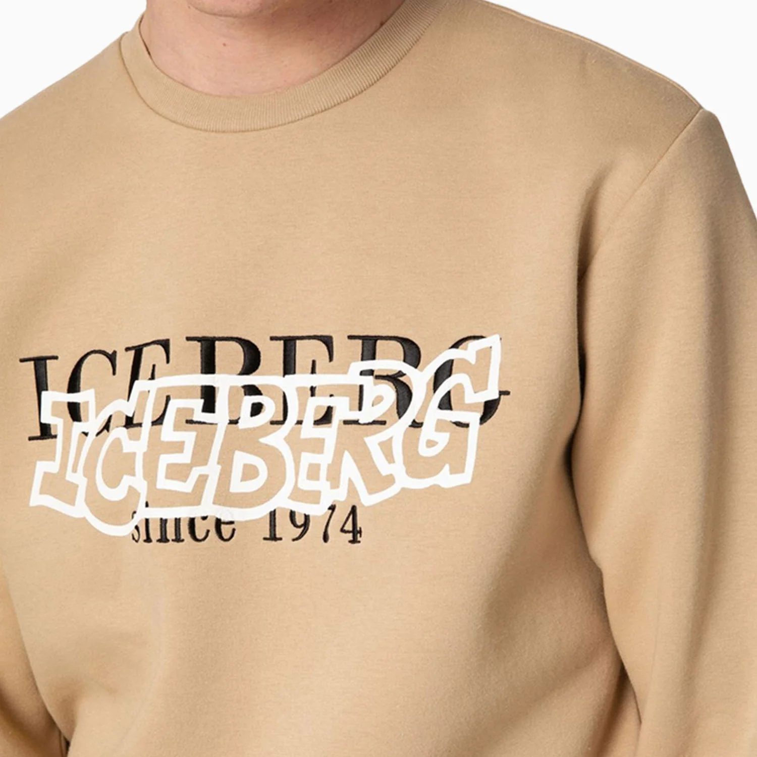 Men's Crew Neck Sweatshirt With Institutional Logo - Image 4