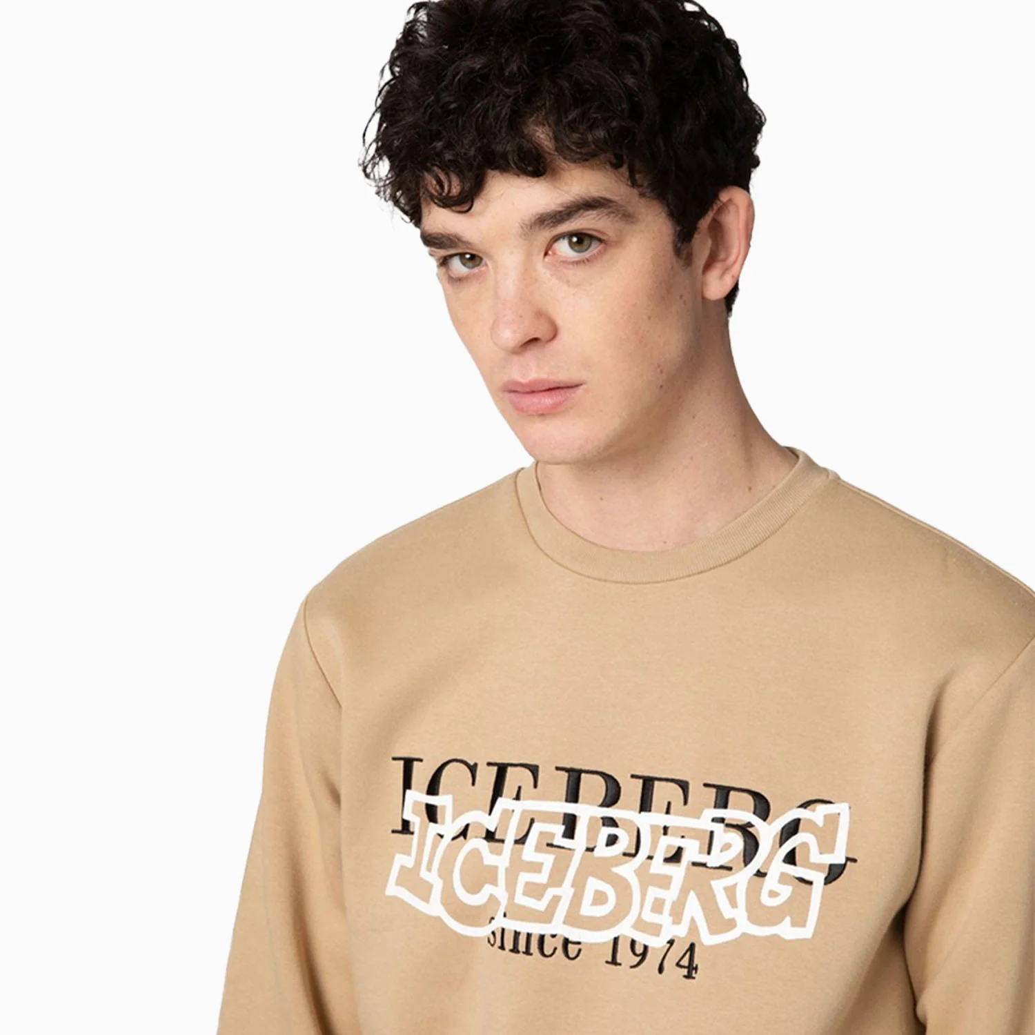 Men's Crew Neck Sweatshirt With Institutional Logo - Image 5
