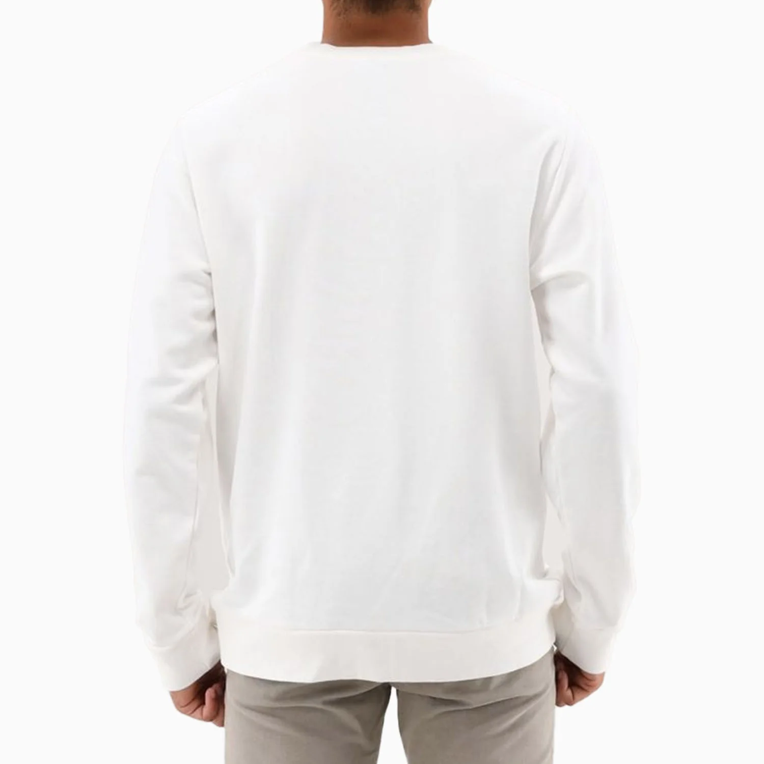 Men's Crew Neck Sweatshirt With Institutional Logo - Image 2