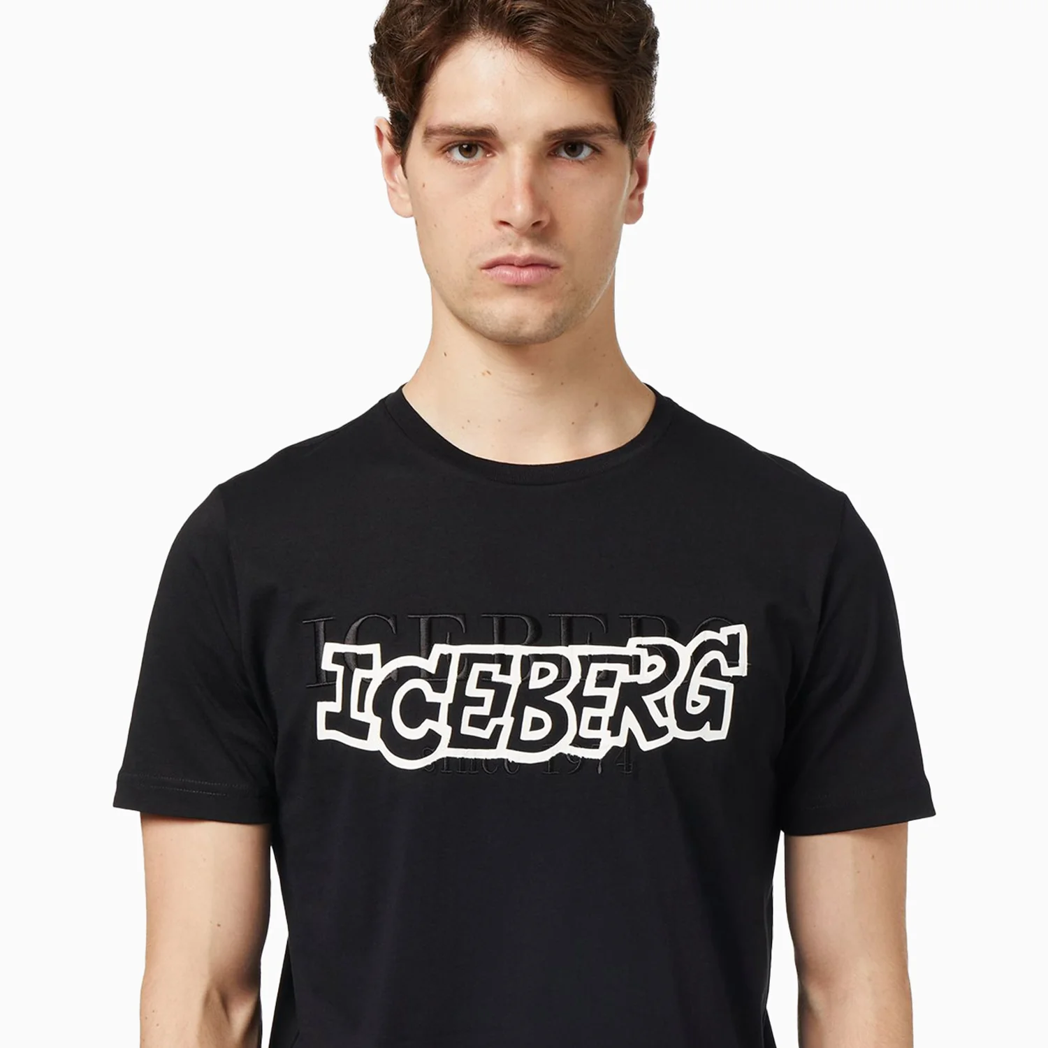 Men's Logo Crew Neck T Shirt - Image 3