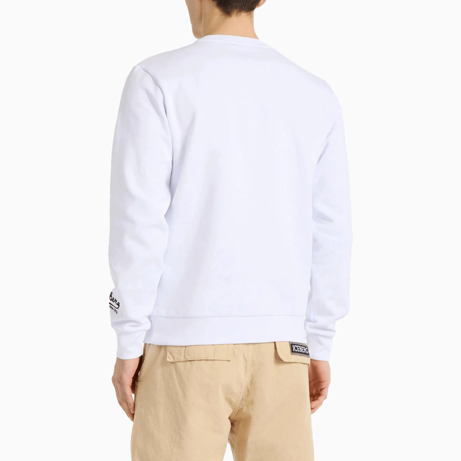 Men's Snoopy Cotton Crewneck Sweatshirt - Image 2
