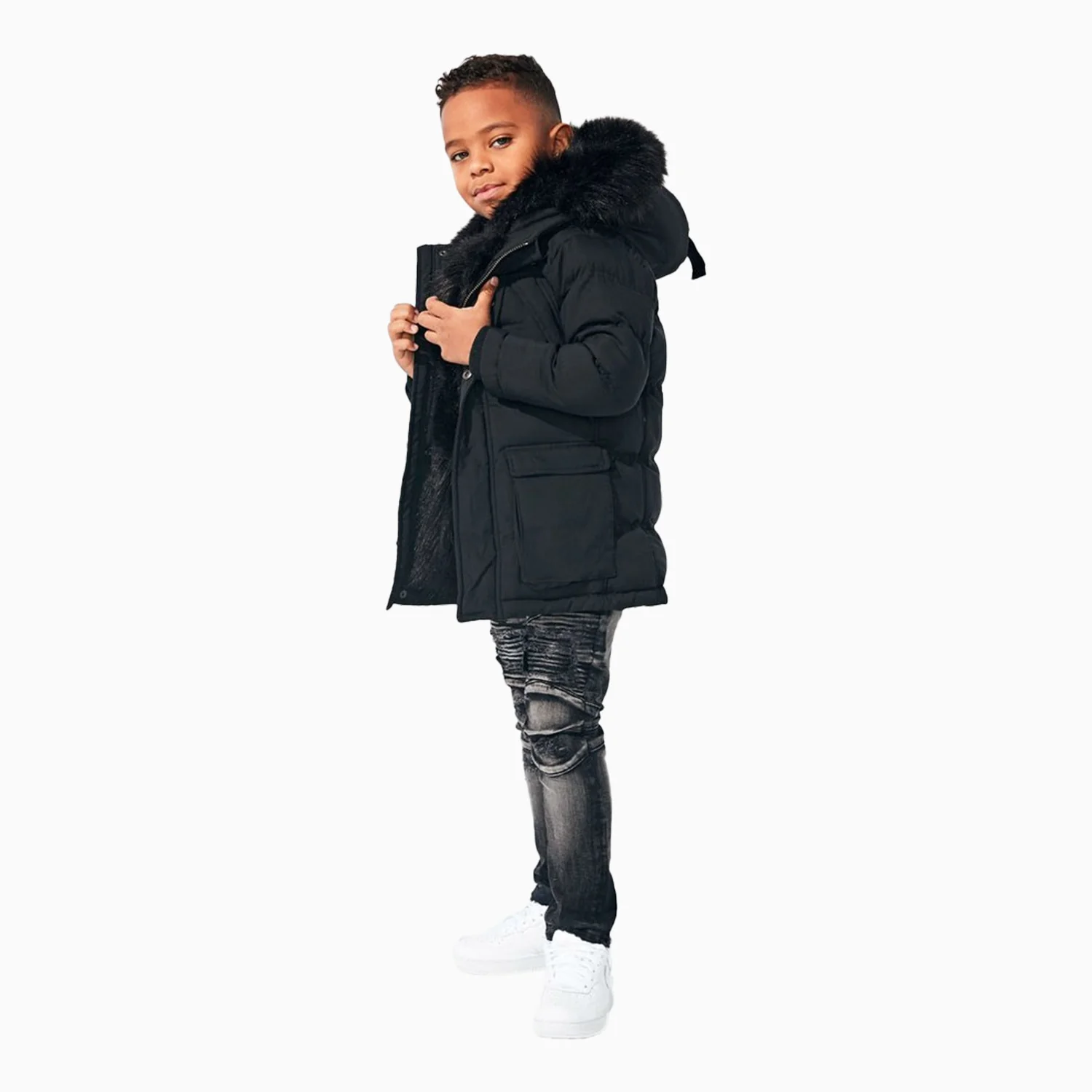 Kid's Fargo Fur Lined Parka 2.0 Jacket - Image 6