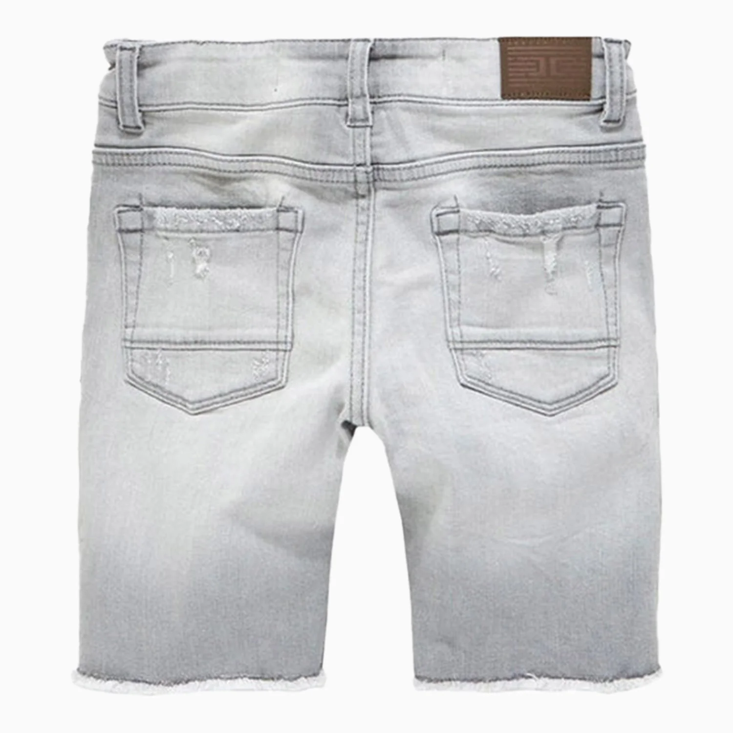 Kid's Shredded Abyss Denim Shorts - Image 2