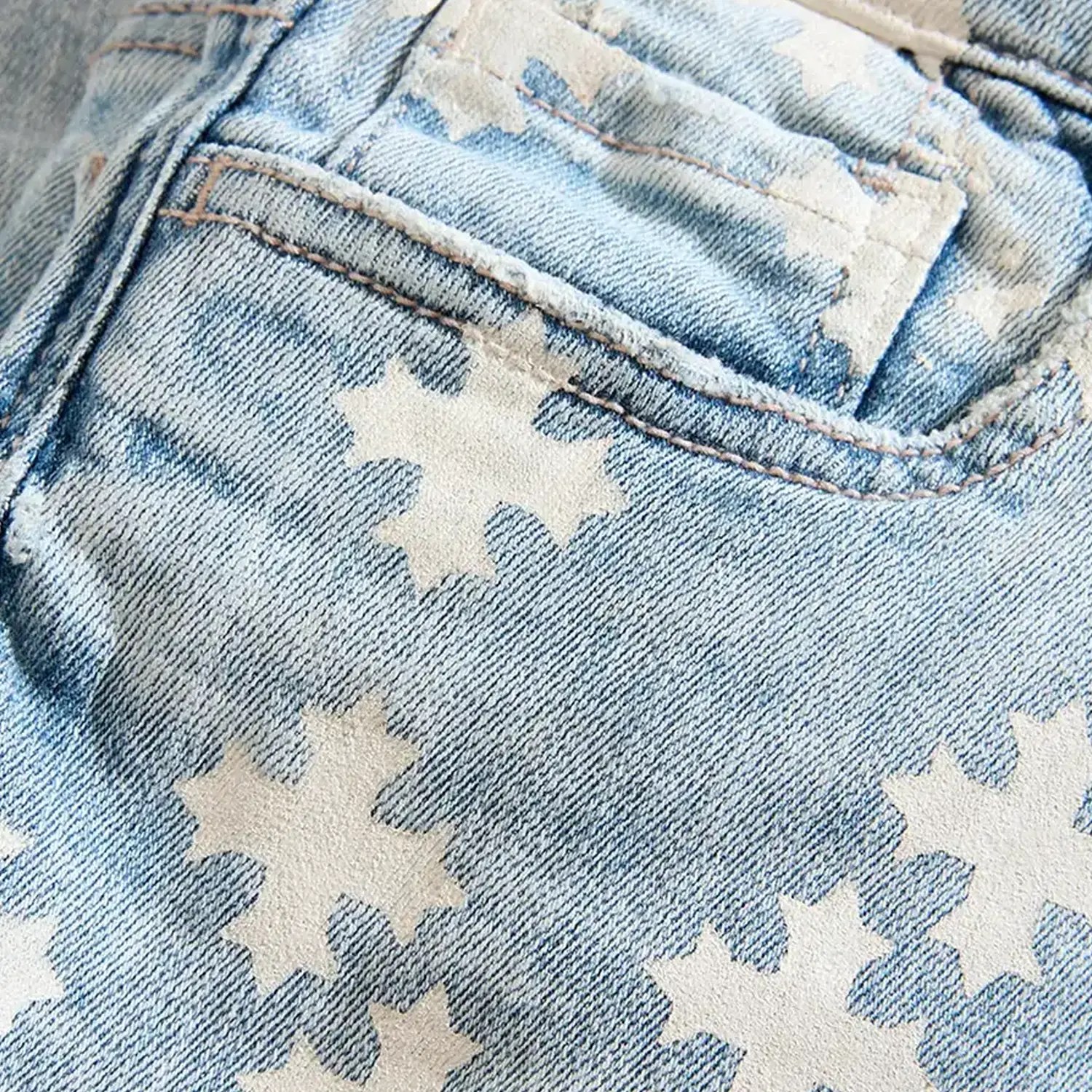Kid's Super Skinny Stacked Forbidden Fruit Denim Pant - Image 4