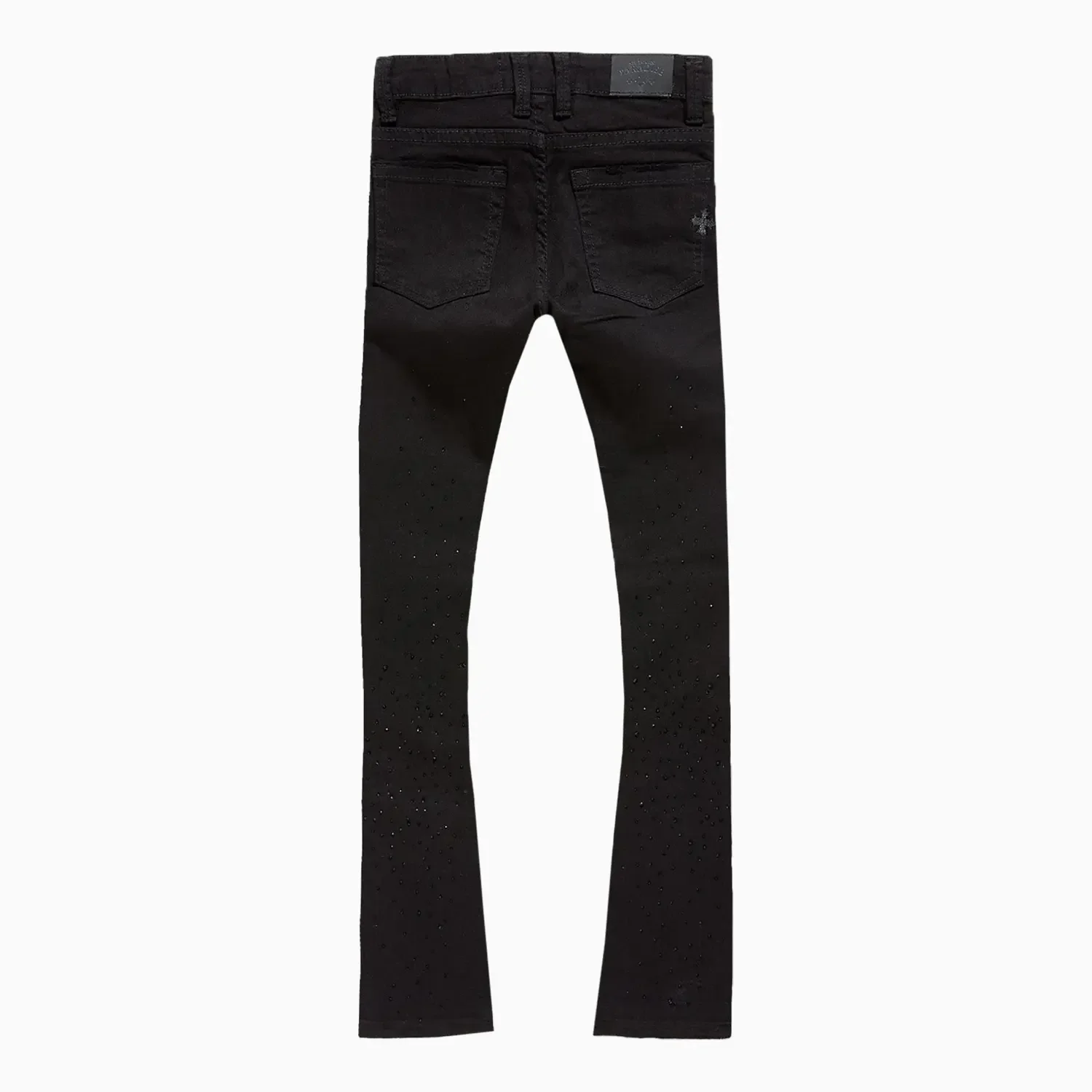 Kid's Super Skinny Stacked Starry Night Denim Pant - Image 2