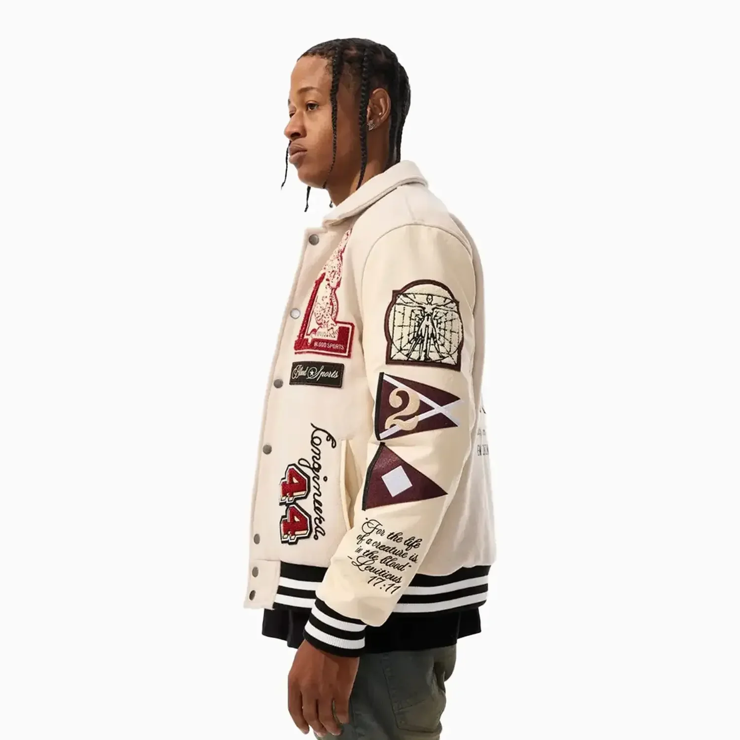Men's Carpe Diem Varsity Jacket - Image 5