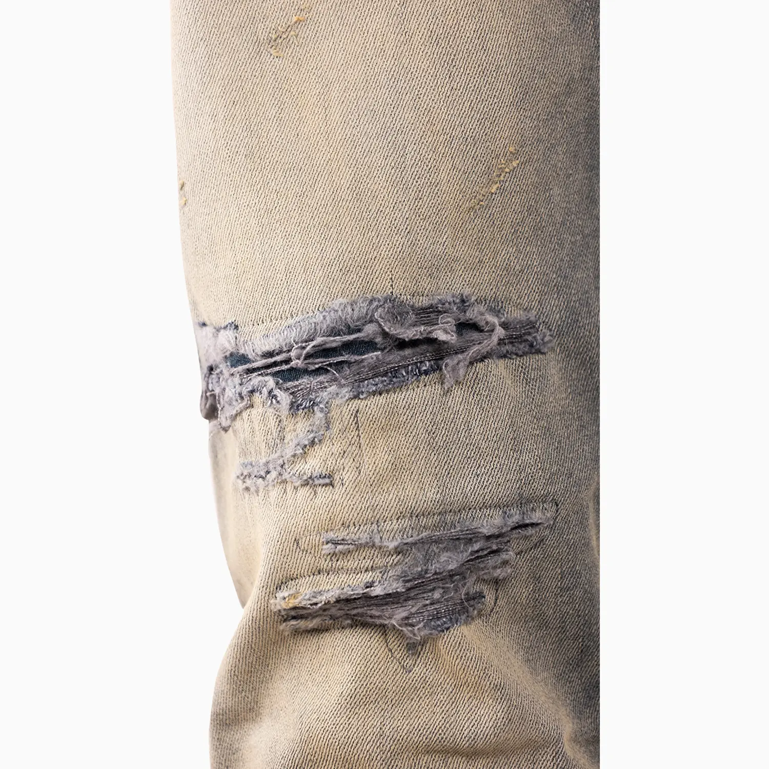 Men's High Contrast Wash Ross Fit Denim Pant - Image 5