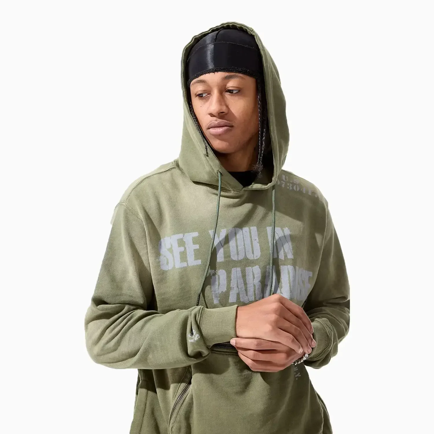 Men's Infantry Division Pull Over Hoodie - Image 4