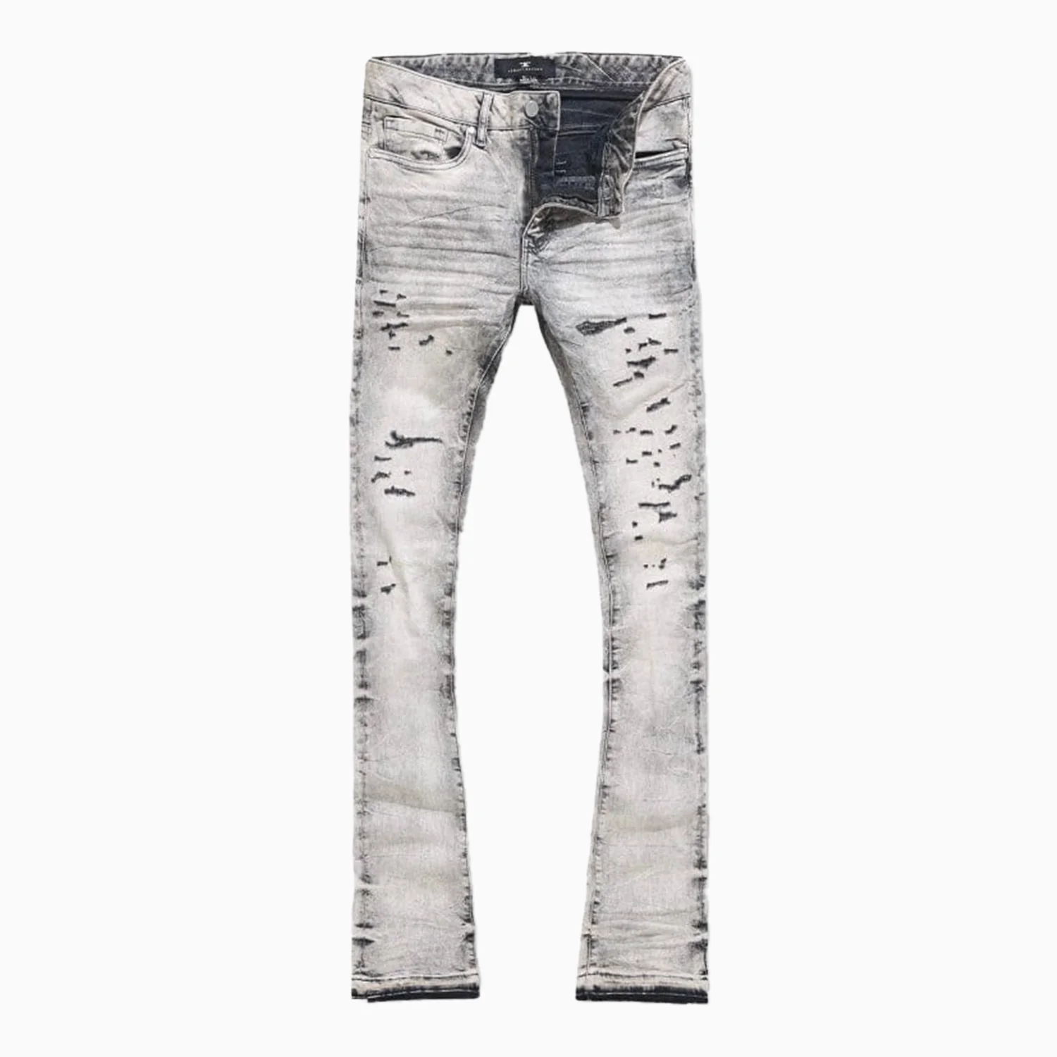 Men's Martin Stacked Desperado Rip Repa Denim Slim Pant - Image 2