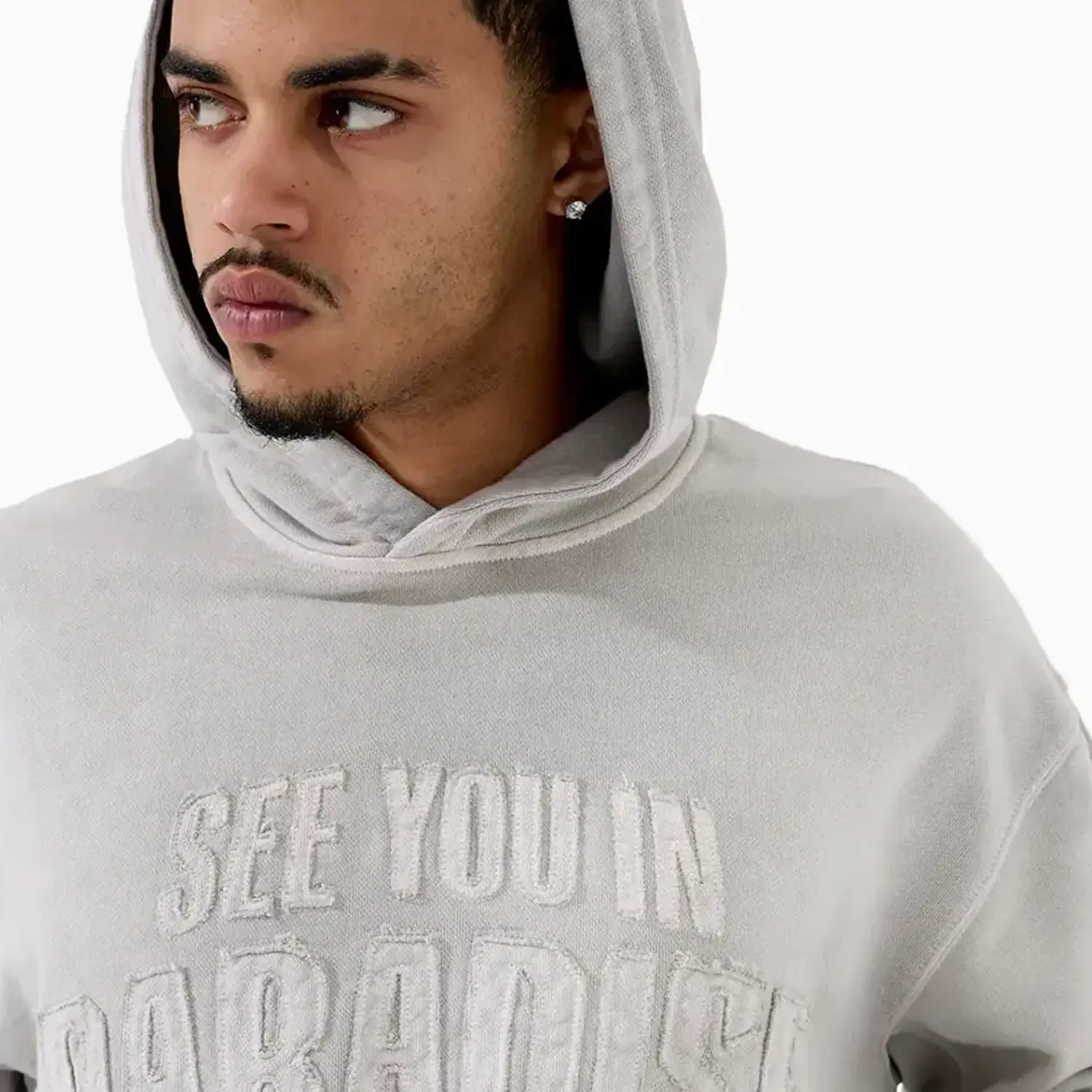 Men's Oasis Washed Pull Over Hoodie - Image 4