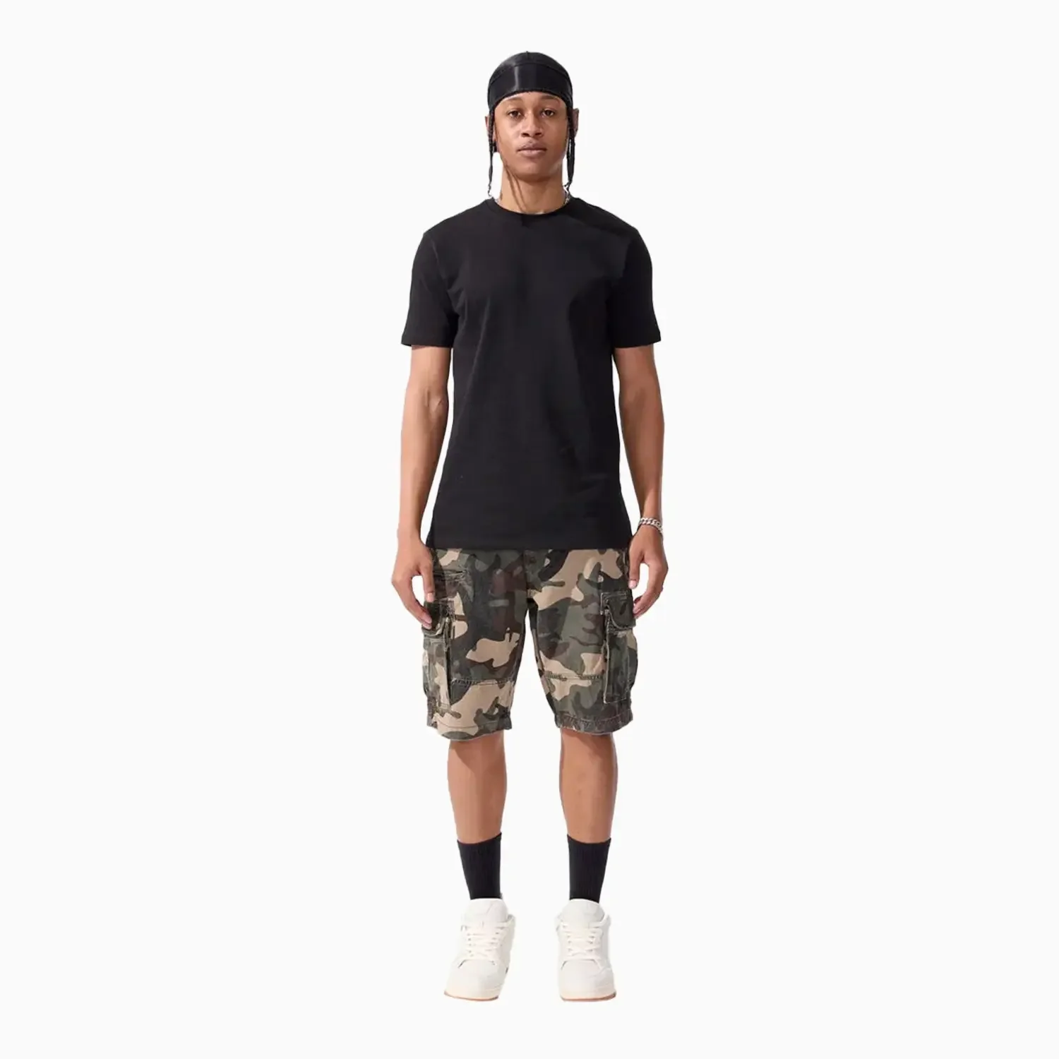 Men's OG - Xavier Camo Cargo Shorts - Image 4
