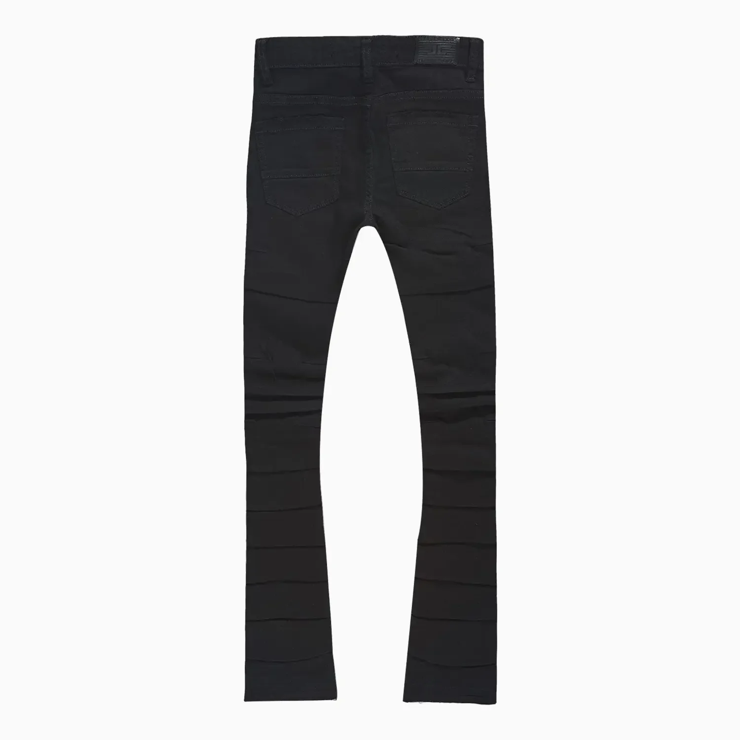 Men's Pleated Side Seam Shredded Jeans Pant - Image 2
