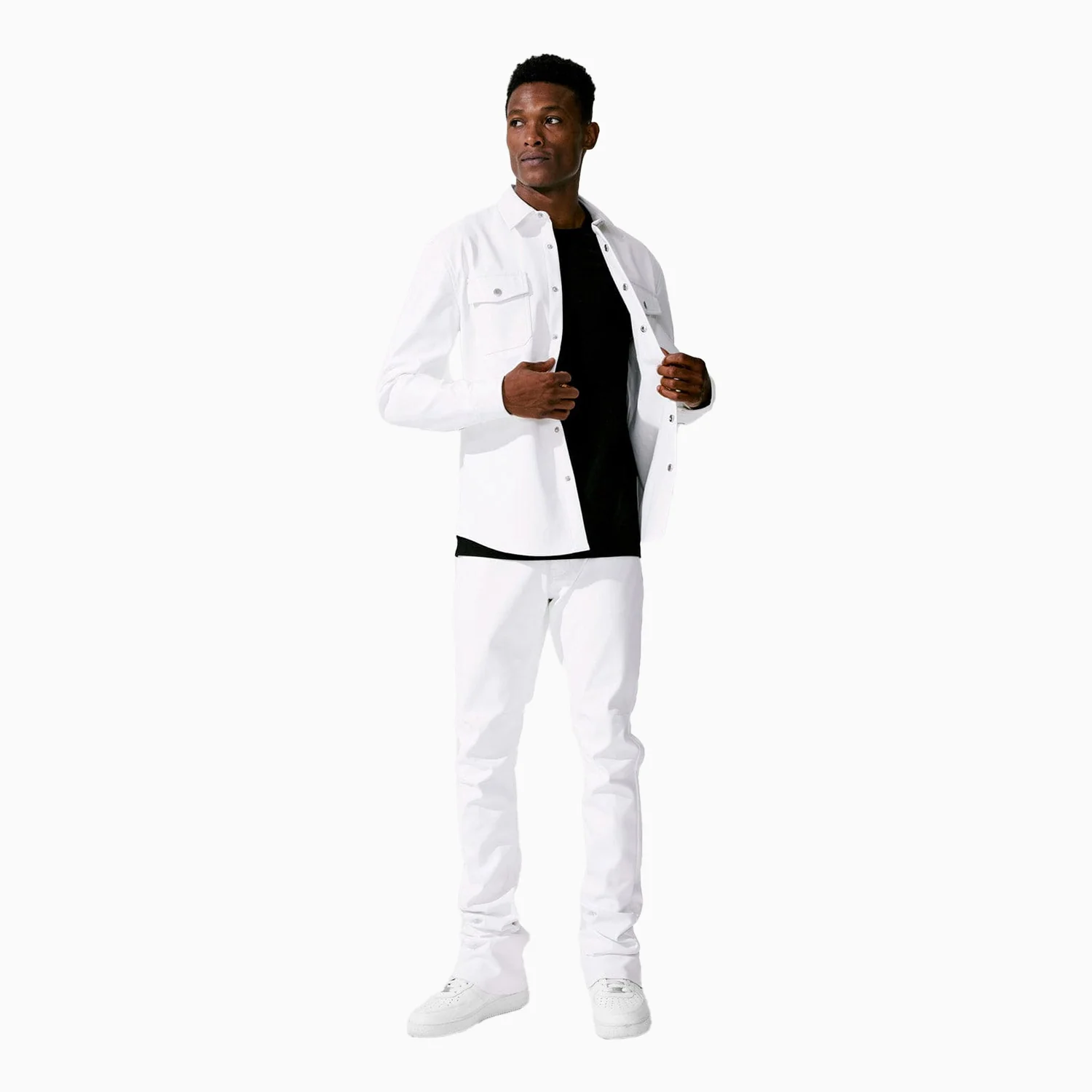 Men's Ross Stacked Thriller Leather pant - Image 3