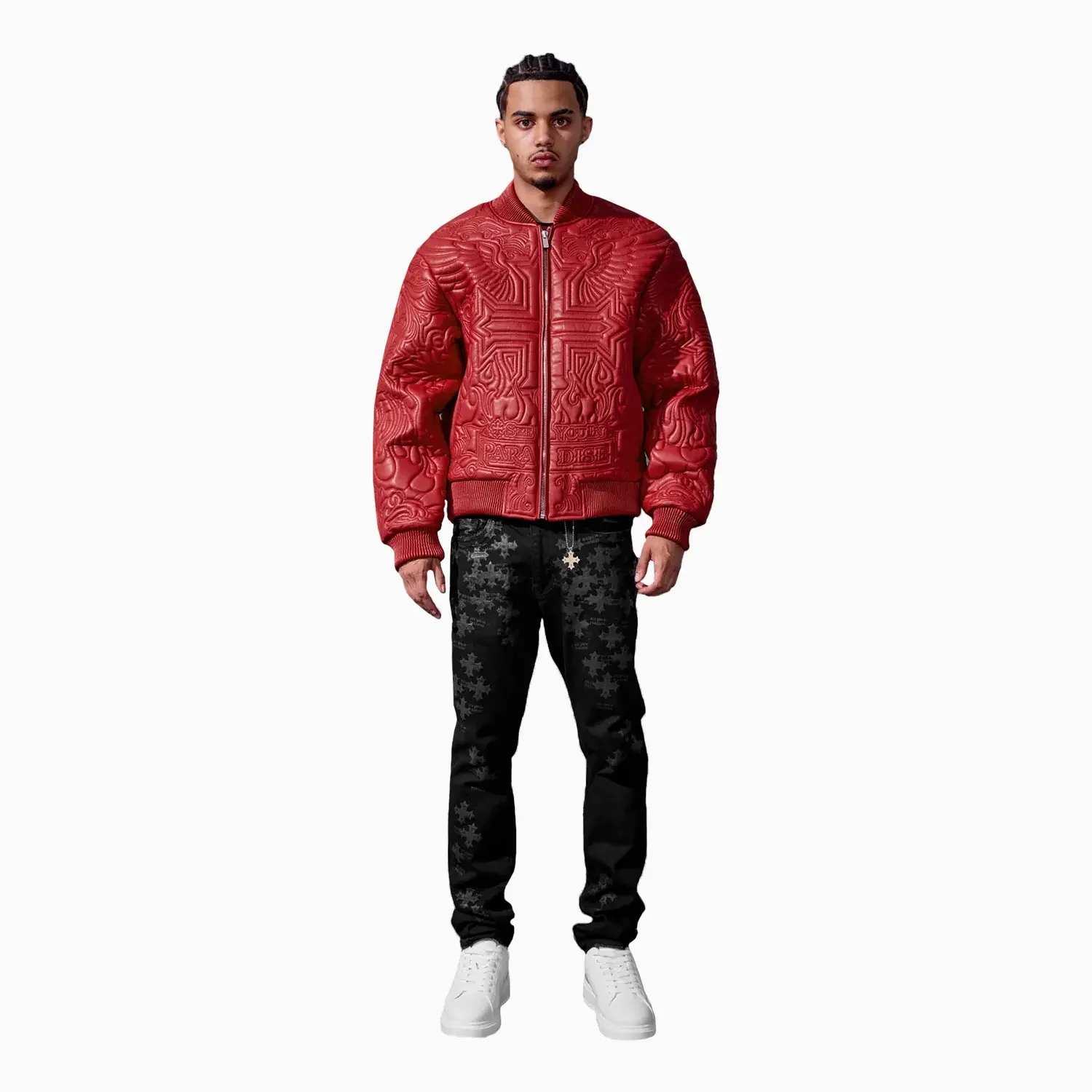 Men's Sinister Bomber Jacket - Image 4