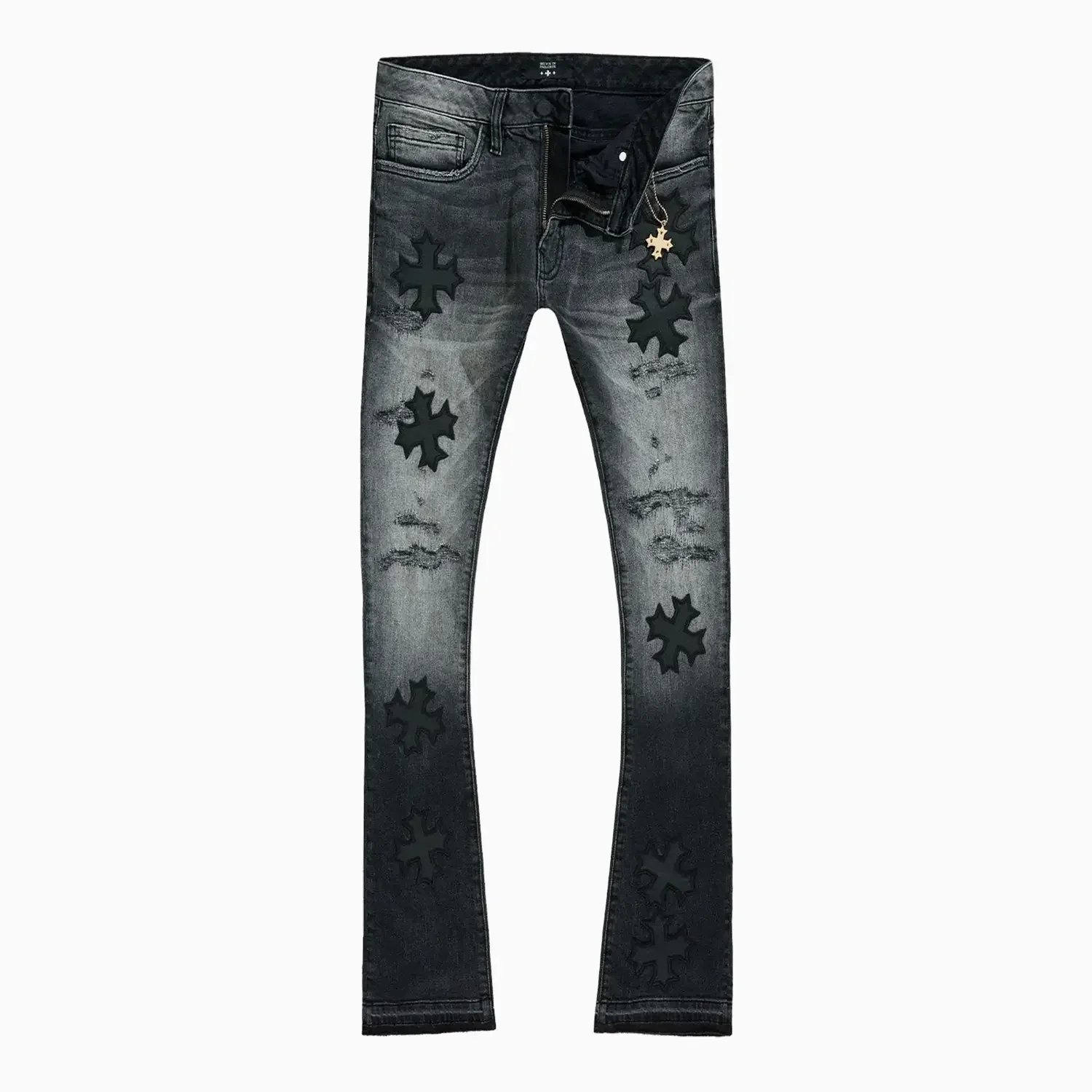 Men's Super Skinny Stacked Eden Denim Pant - Image 2