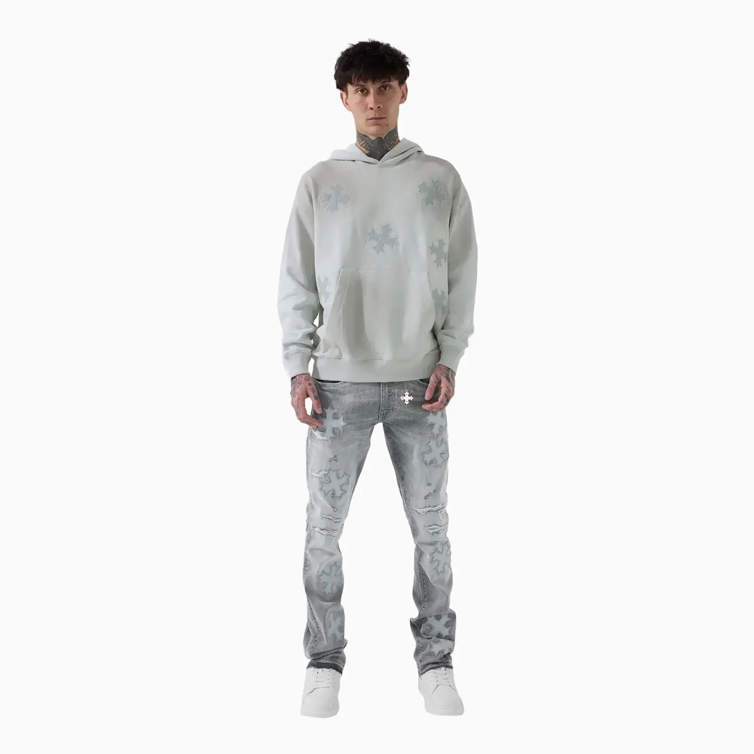 Men's Super Skinny Stacked Eden Denim Pant - Image 4