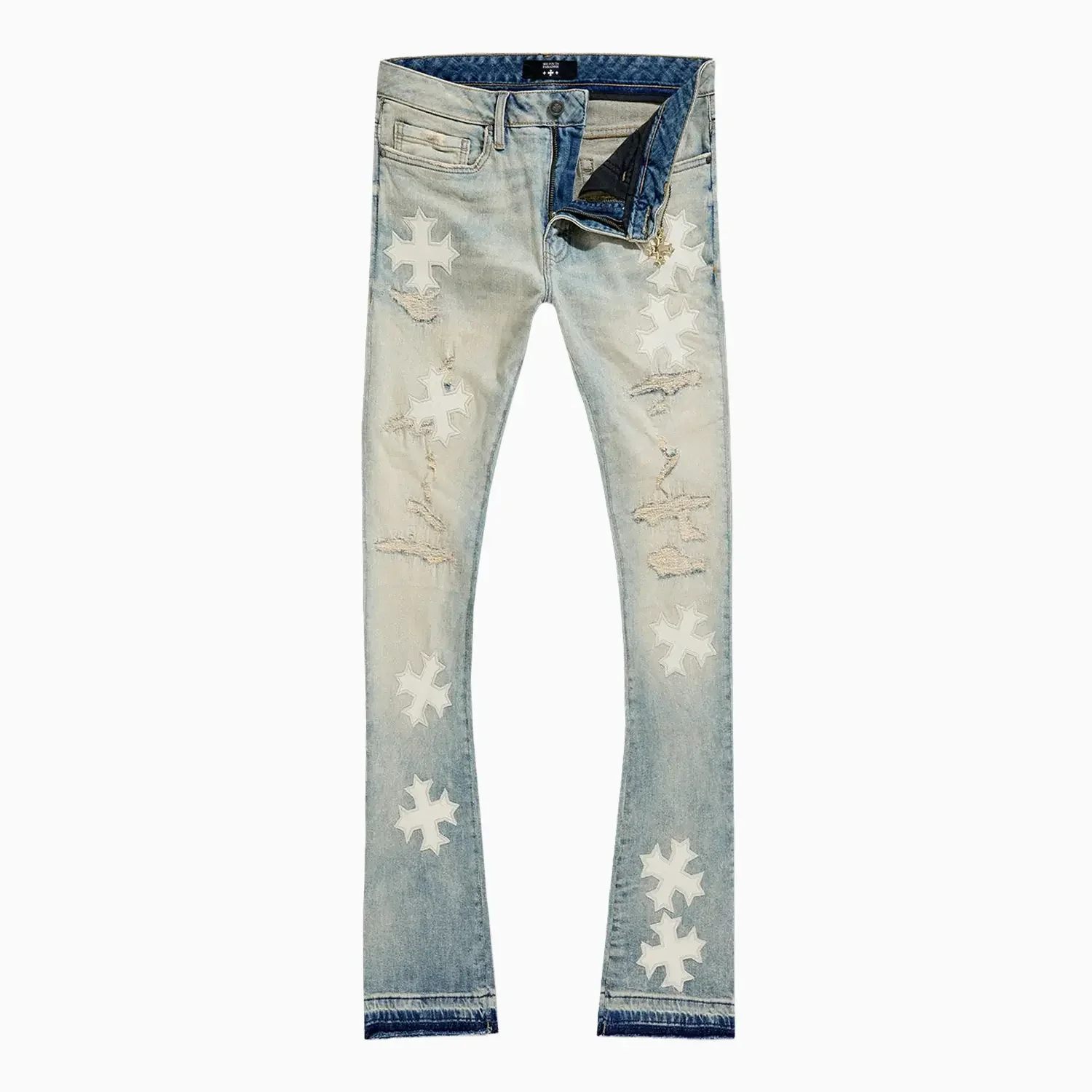 Men's Super Skinny Stacked Eden Denim Pant - Image 2