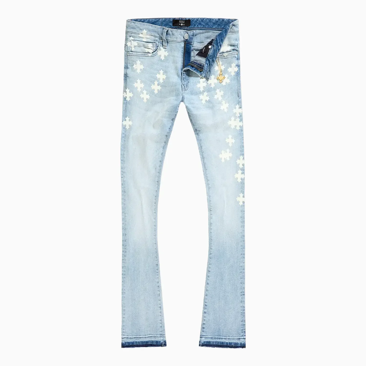Men's Super Skinny Stacked Forbidden Fruit Denim Pant - Image 2