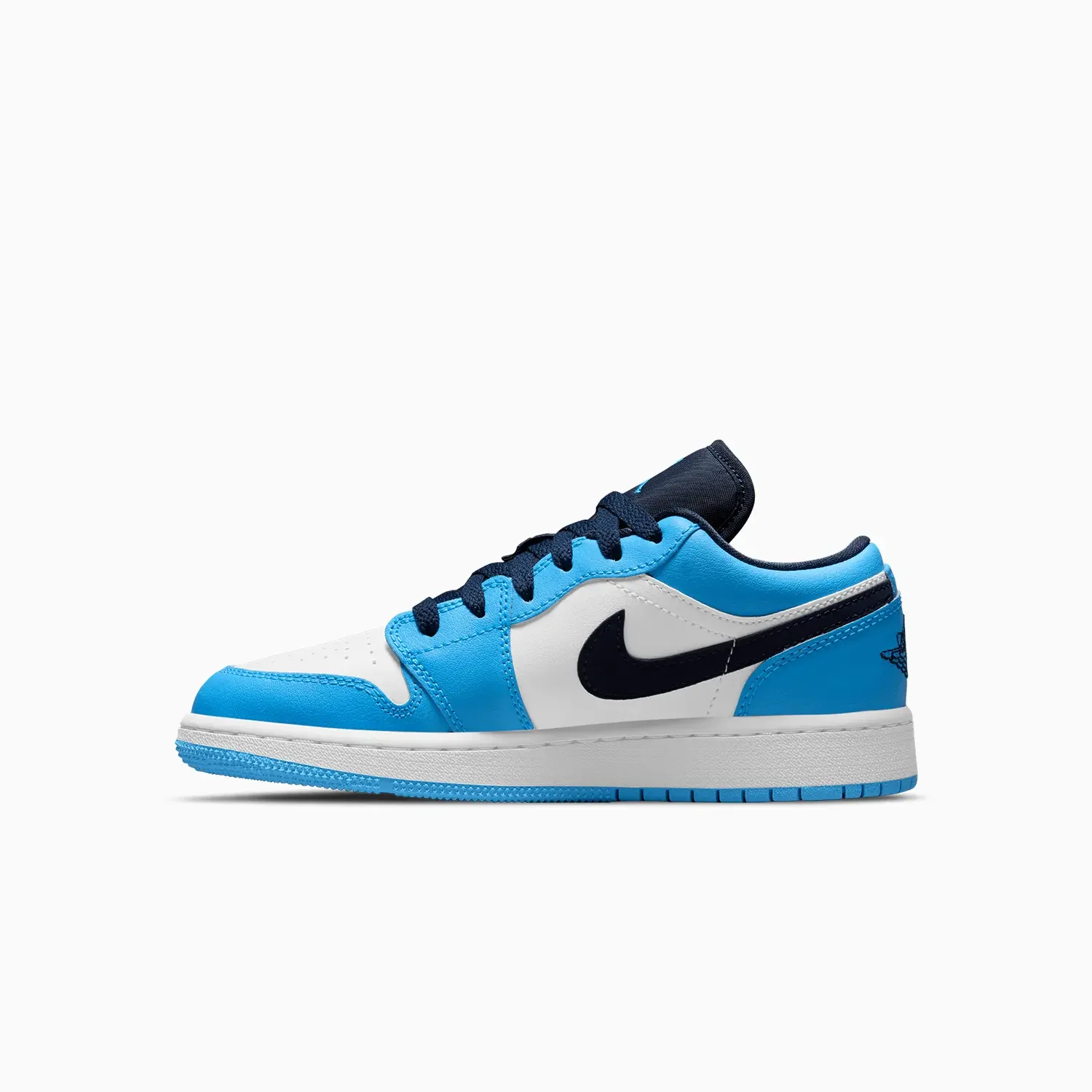 Kid's Air Jordan 1 Low "UNC" Grade School - Image 3