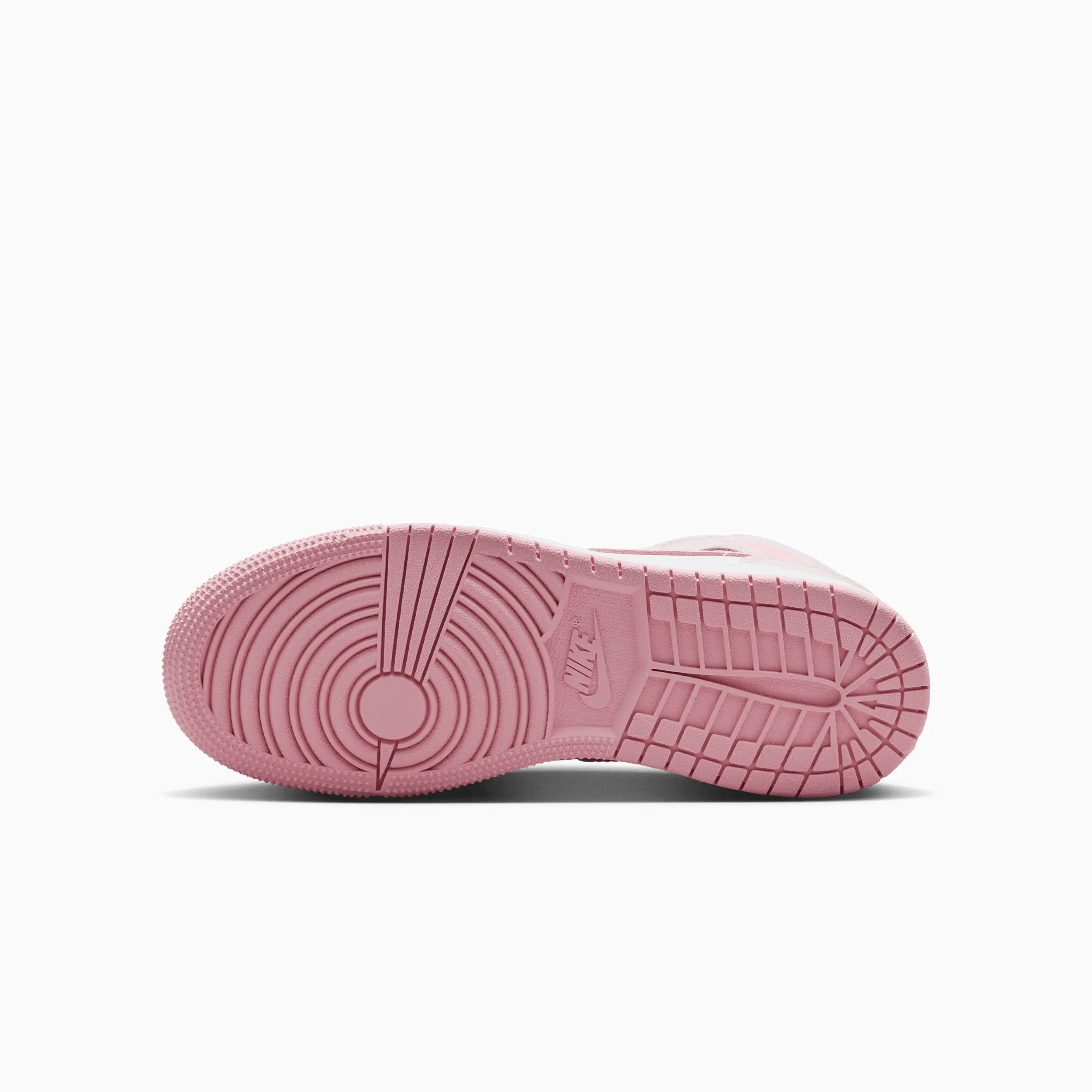 Kid's Air Jordan 1 Mid "Pearl Pink White" Grade School - Image 3
