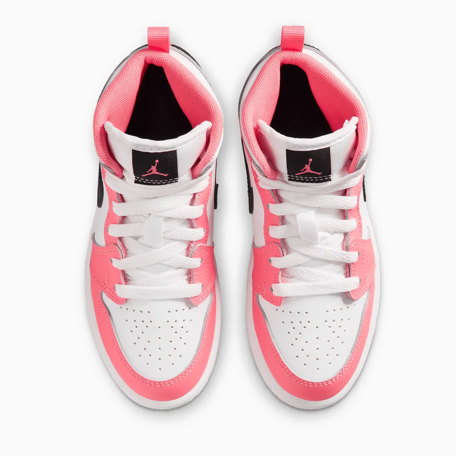 Kid's Air Jordan 1 Mid "Pink Gaze" Pre School - Image 5