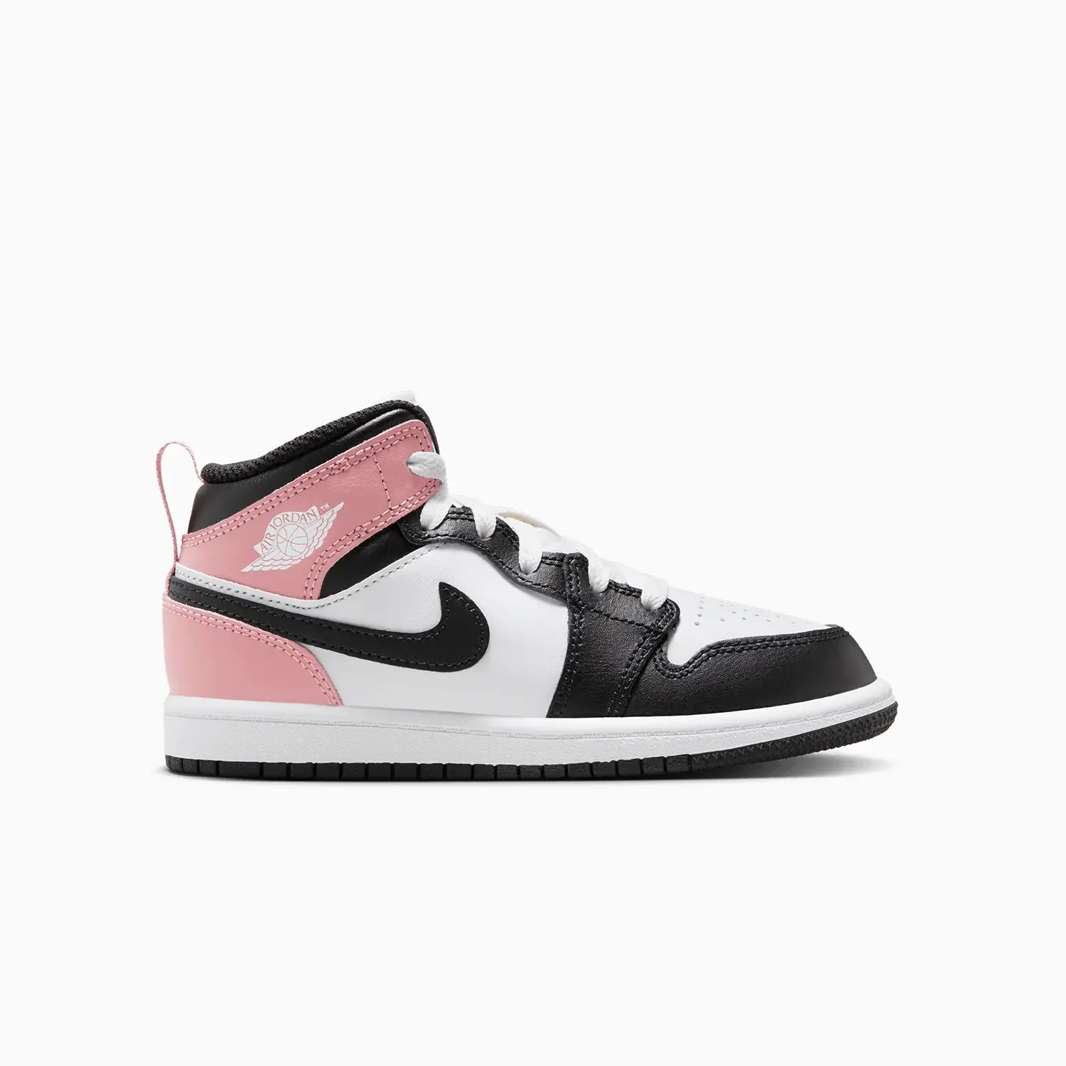 Kid's Air Jordan 1 Mid "Rust Pink Black" Pre School