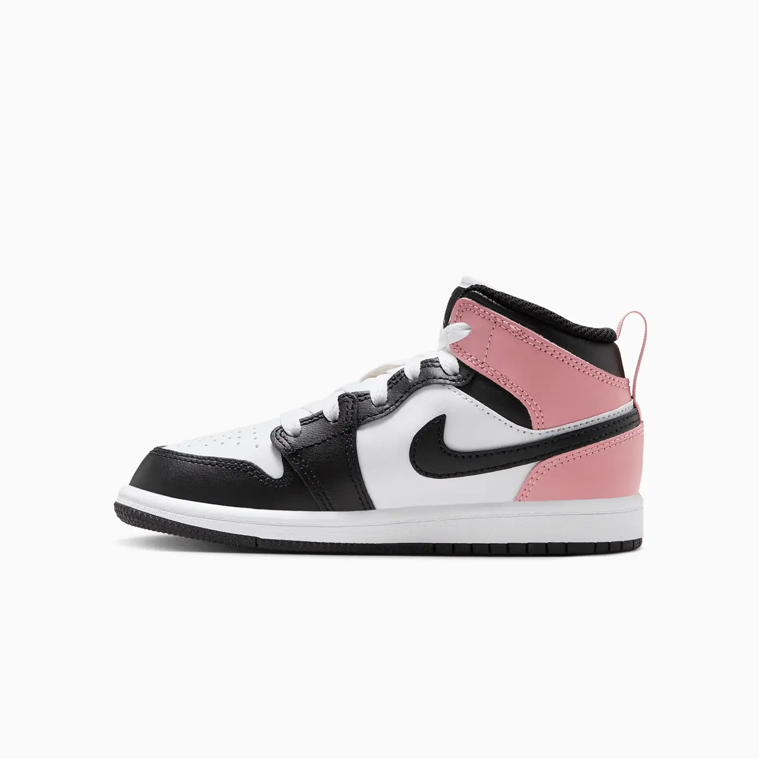 Kid's Air Jordan 1 Mid "Rust Pink Black" Pre School - Image 3