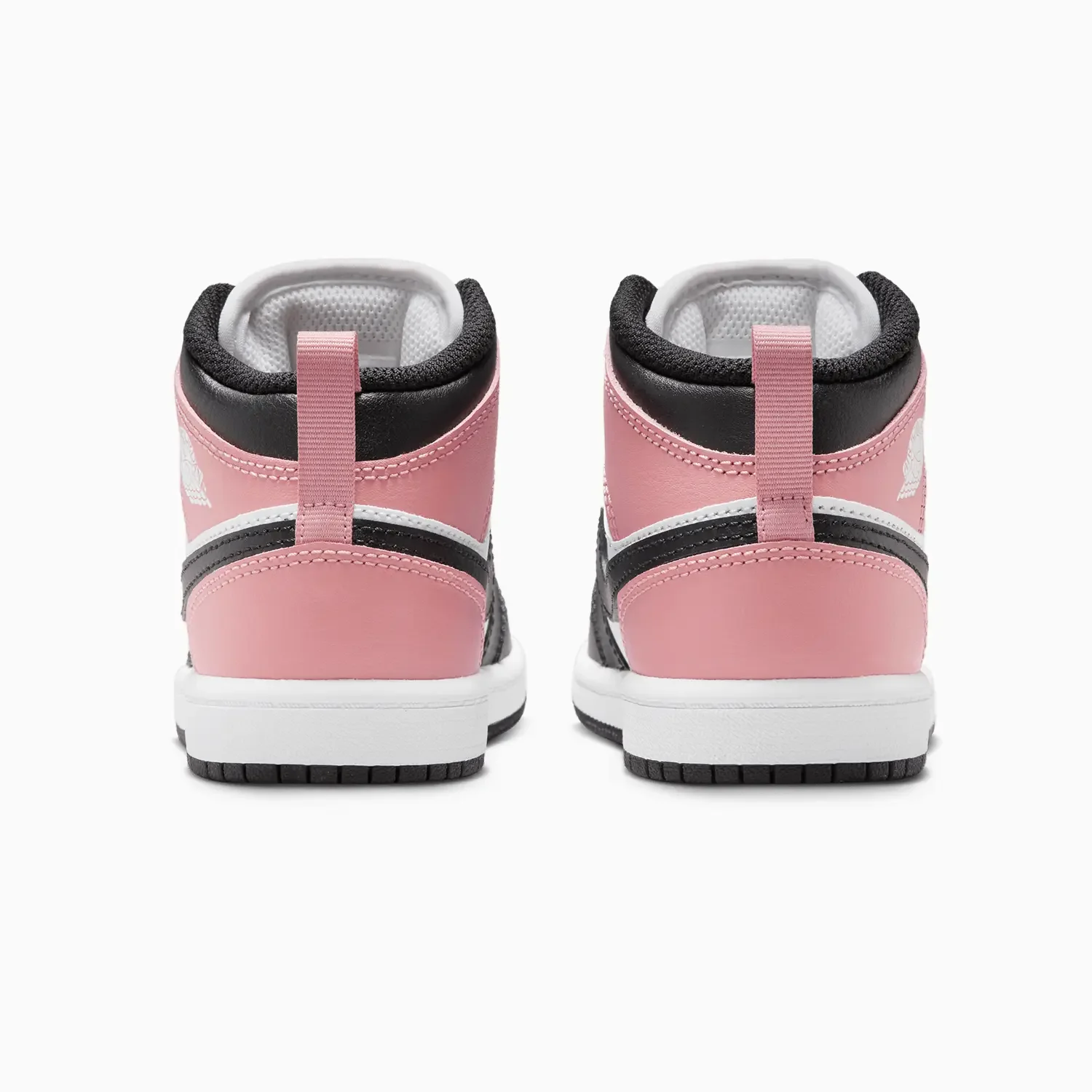 Kid's Air Jordan 1 Mid "Rust Pink Black" Pre School - Image 6