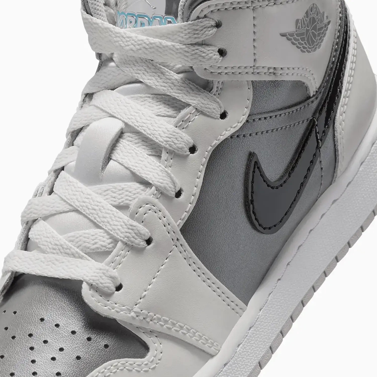 Kid's Air Jordan 1 Mid SE "Inspired by the Greatest" Grade School - Image 7