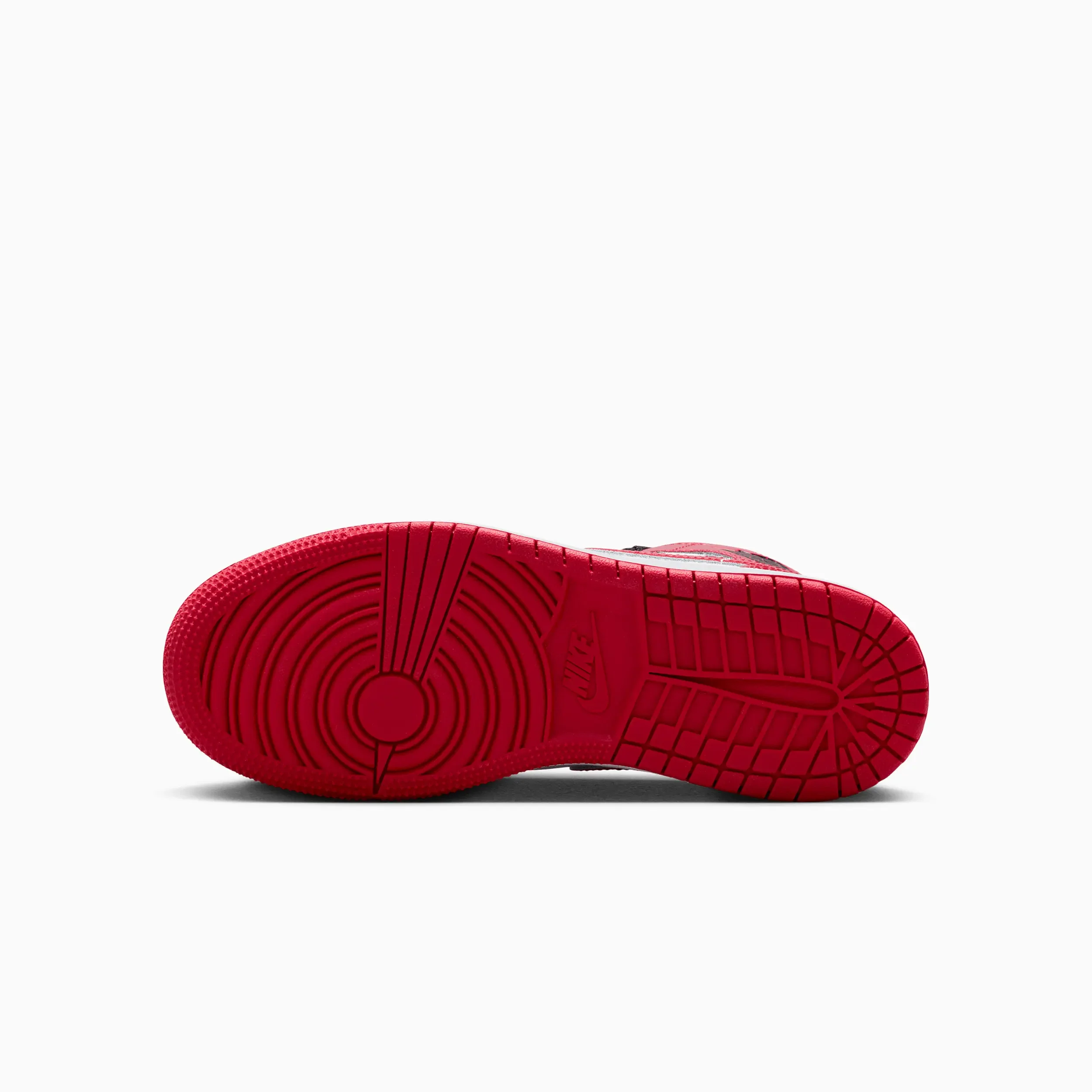 Kid's Air Jordan 1 Mid SE "Patent Bred Toe" Grade School - Image 3