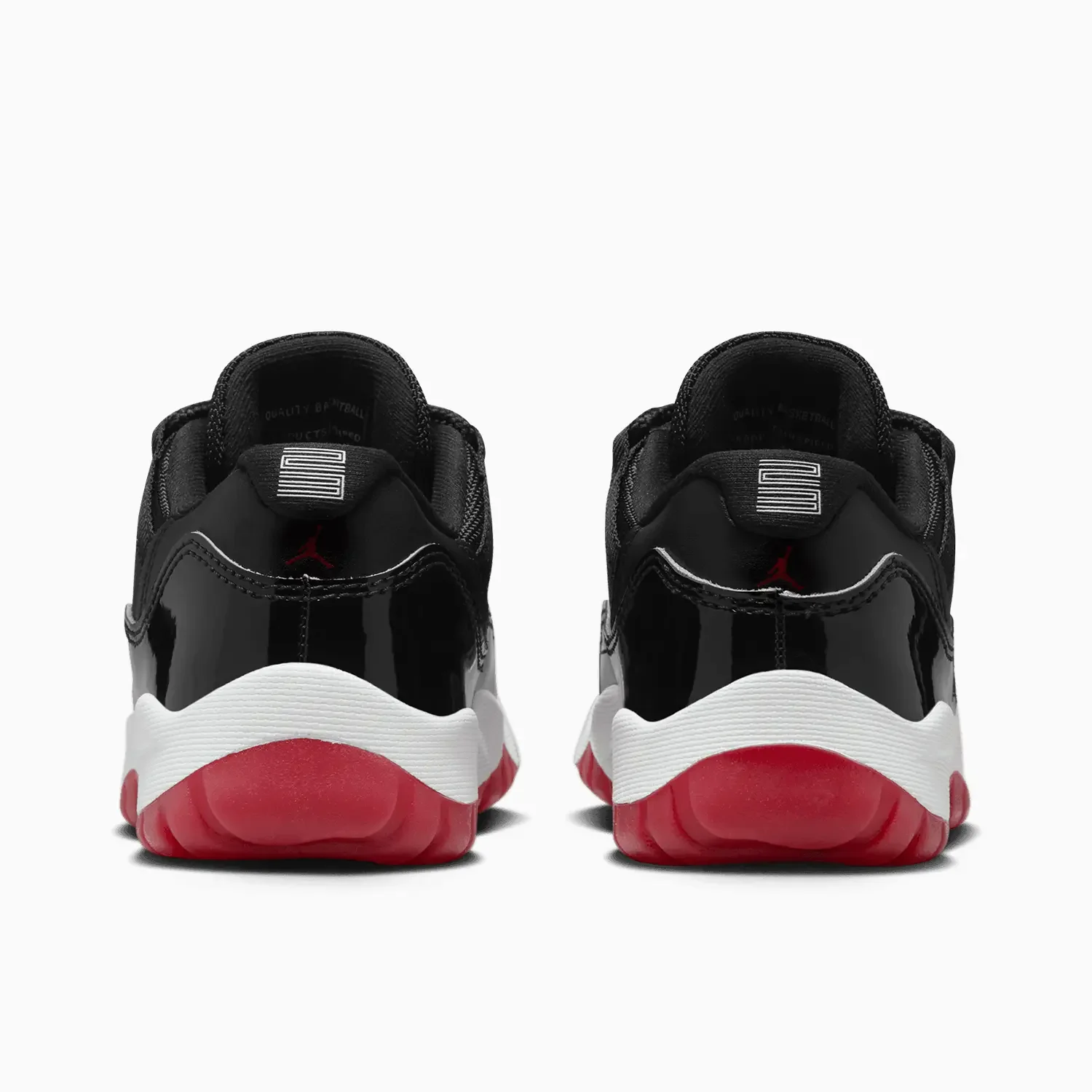 Kid's Air Jordan 11 Retro Low "Bred" Pre School - Image 6