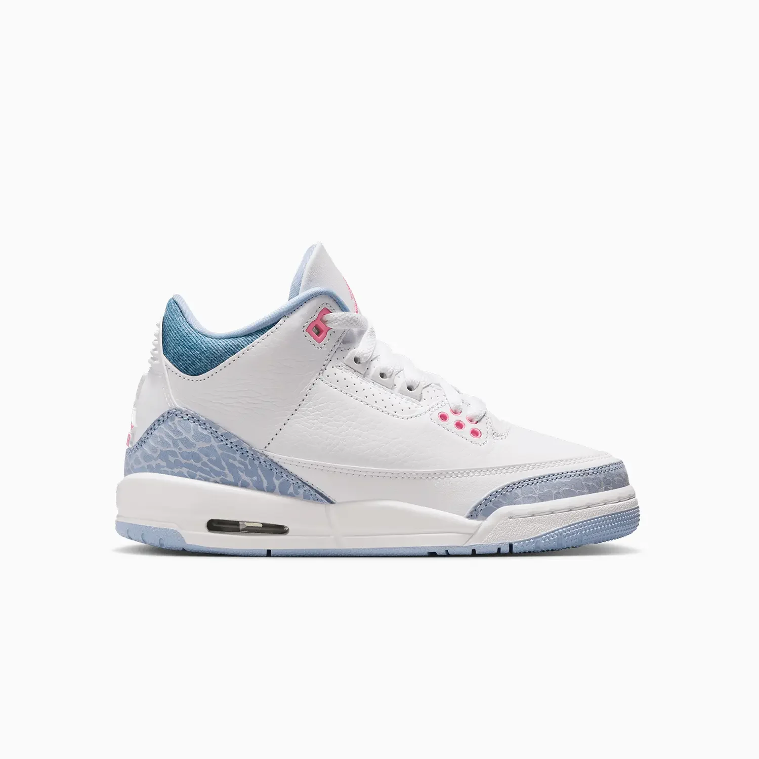 Kid's Air Jordan 3 Retro "White Cobalt Bliss" Grade School