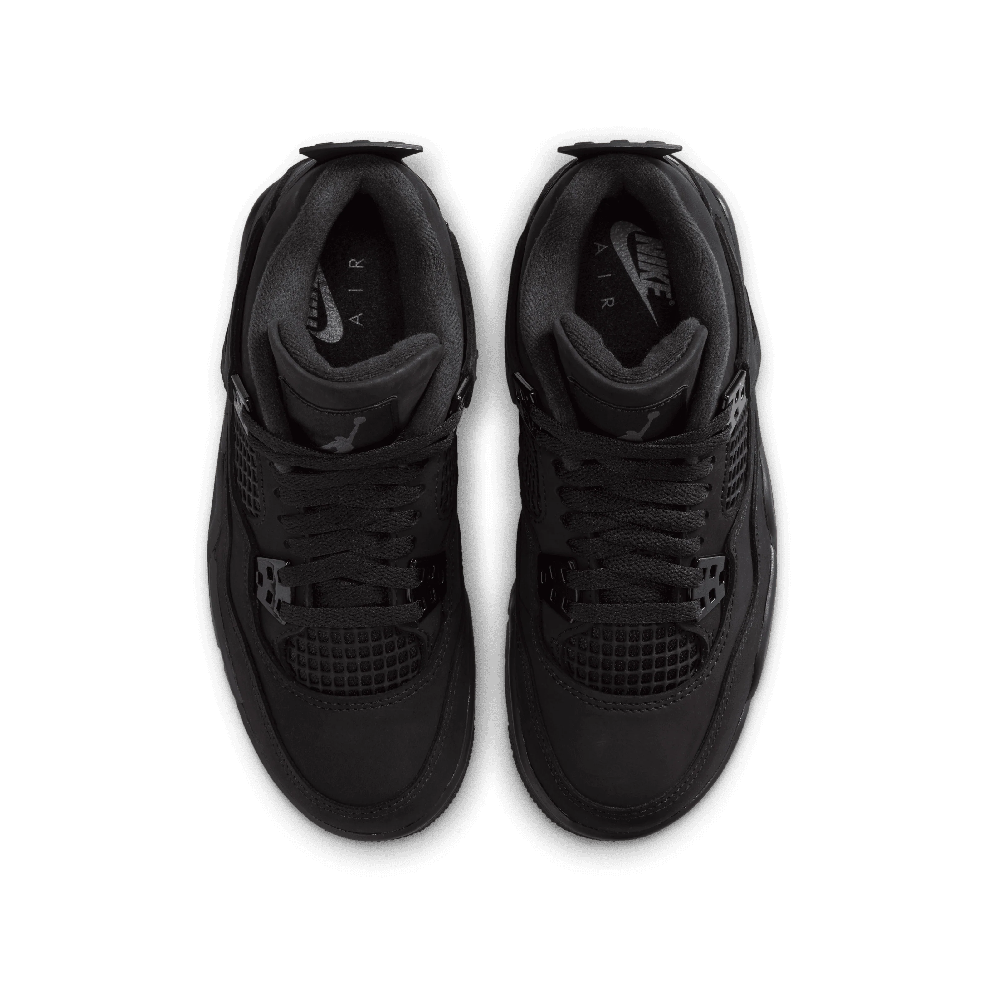 Kid's Air Jordan 4 Retro "Black Cat" Grade School - Image 8