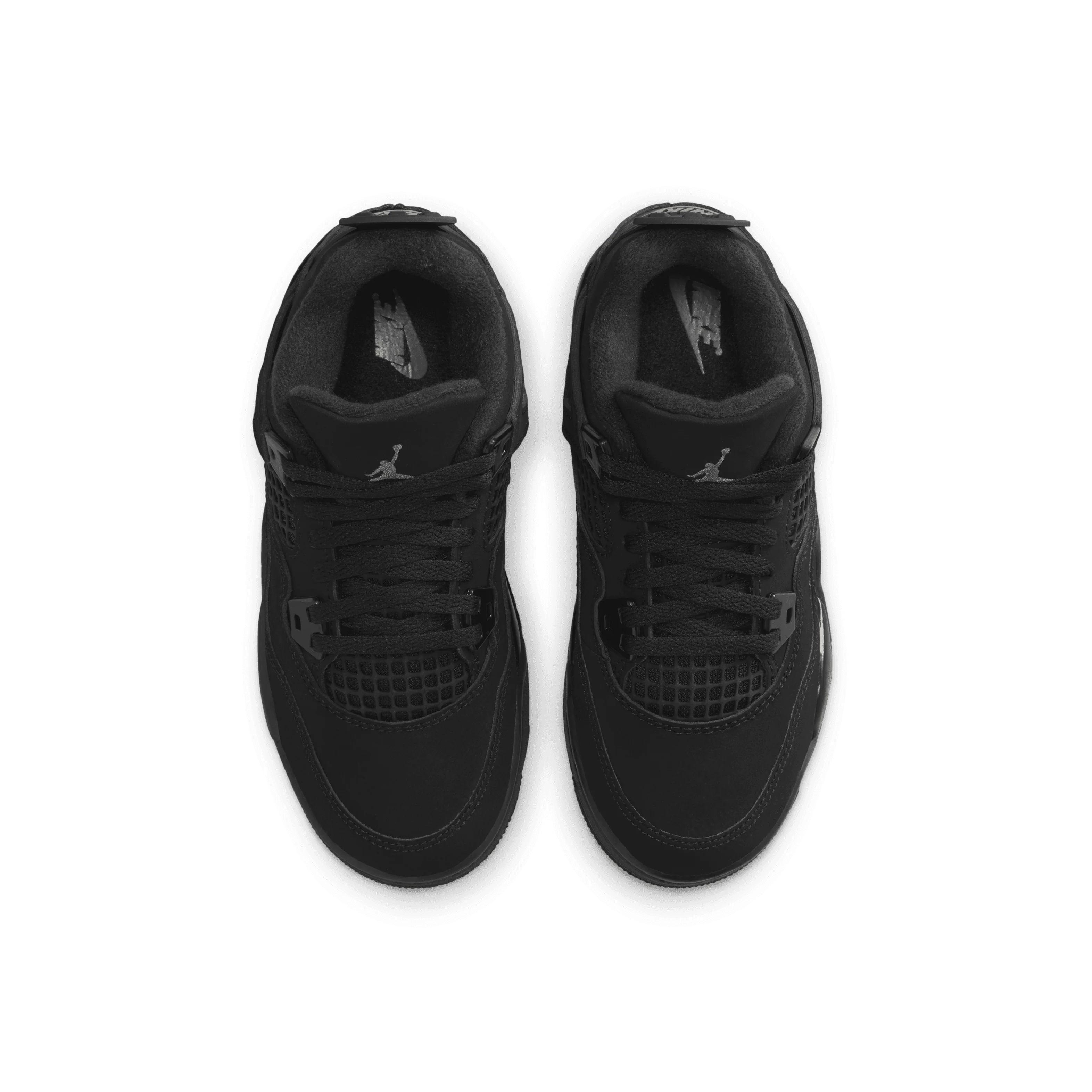 Kid's Air Jordan 4 Retro "Black Cat" Pre School - Image 5