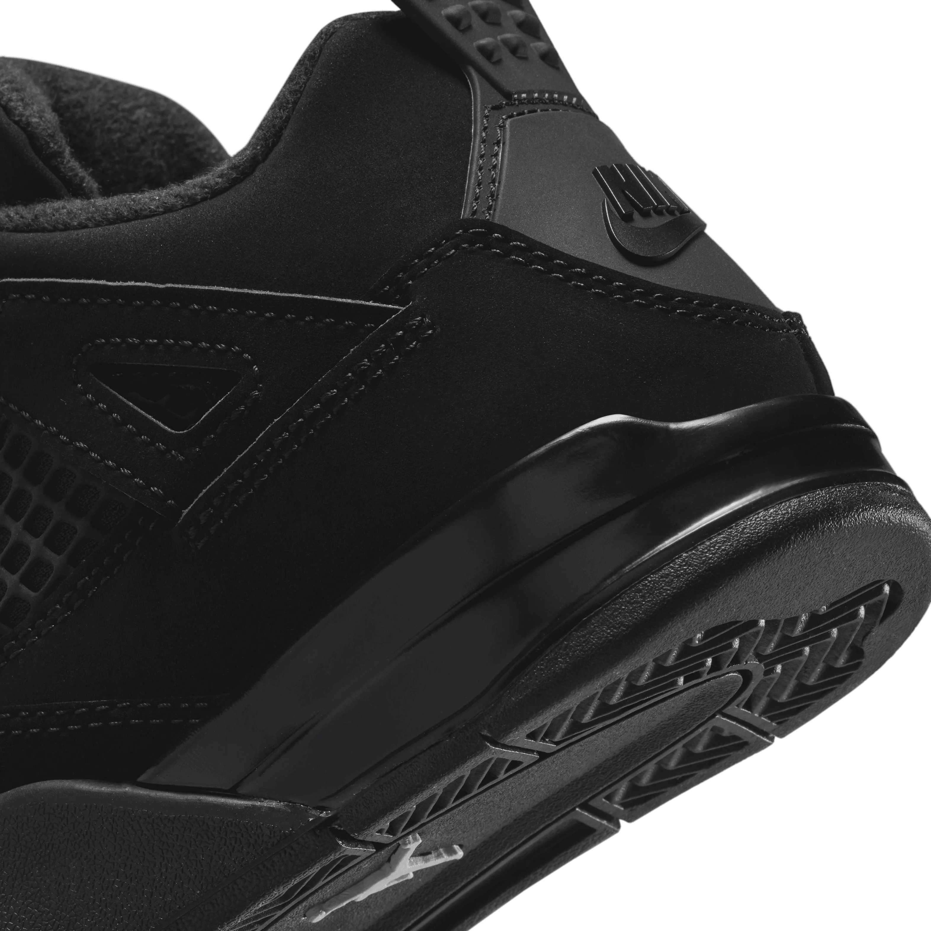 Kid's Air Jordan 4 Retro "Black Cat" Pre School - Image 7
