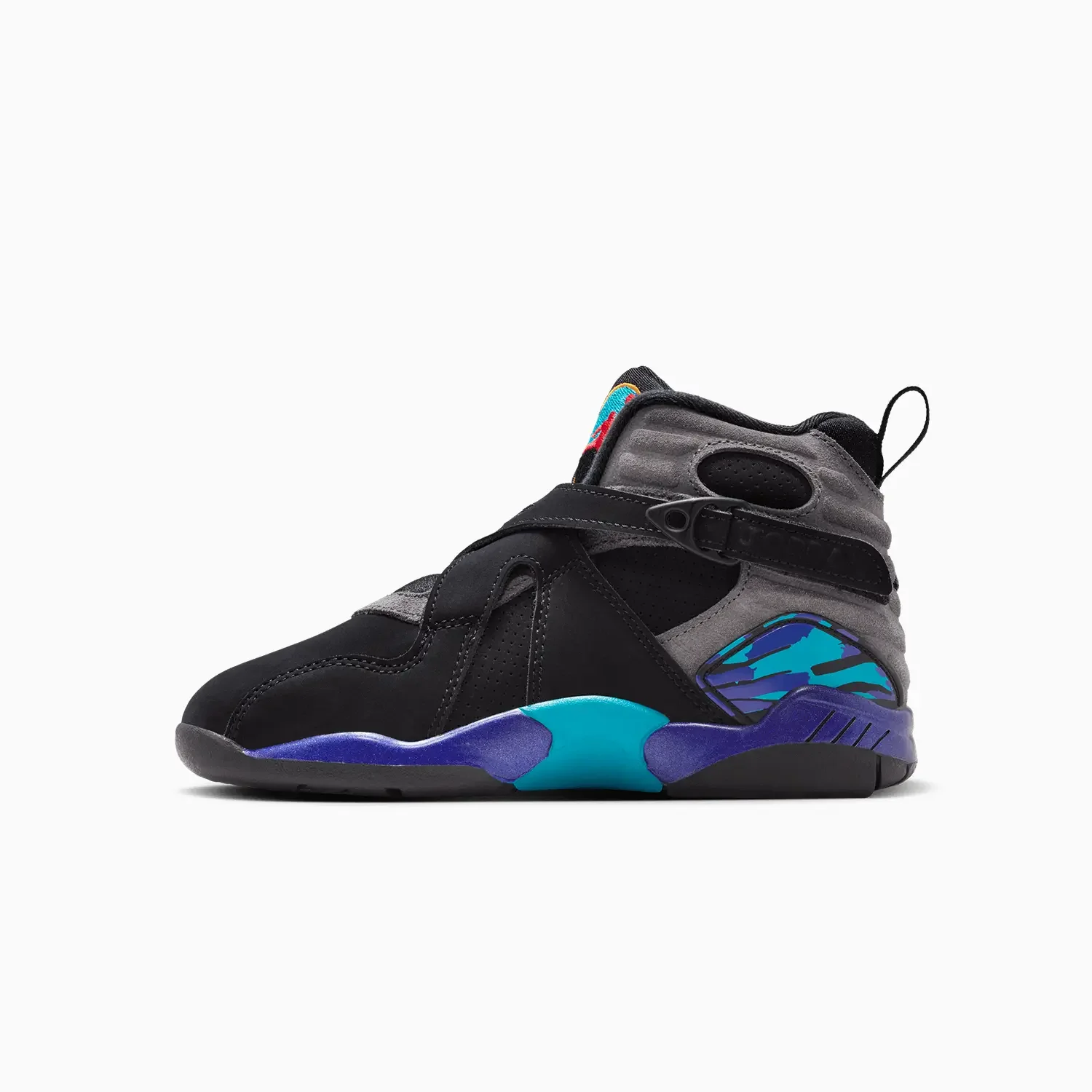 Kid's Air Jordan 8 Retro "Aqua " Pre School - Image 4