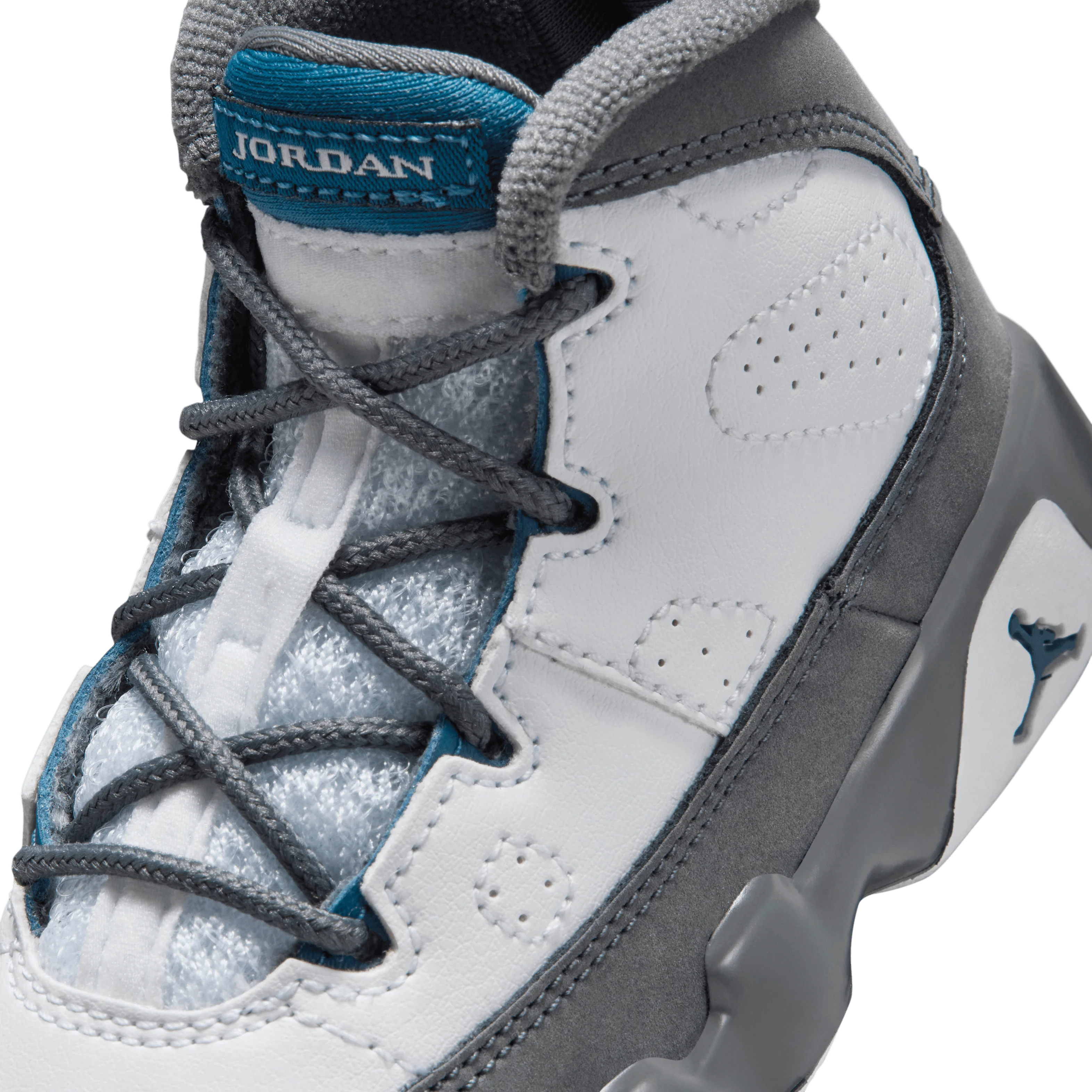 Kid's Air Jordan 9 Retro "Flint Grey" Toddlers - Image 7