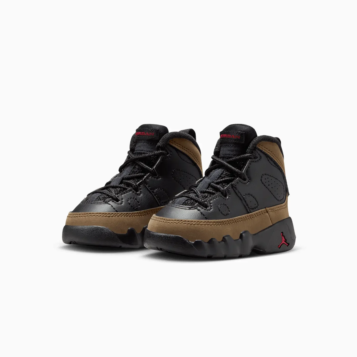 Kid's Air Jordan 9 Retro "Olive" Toddlers - Image 2