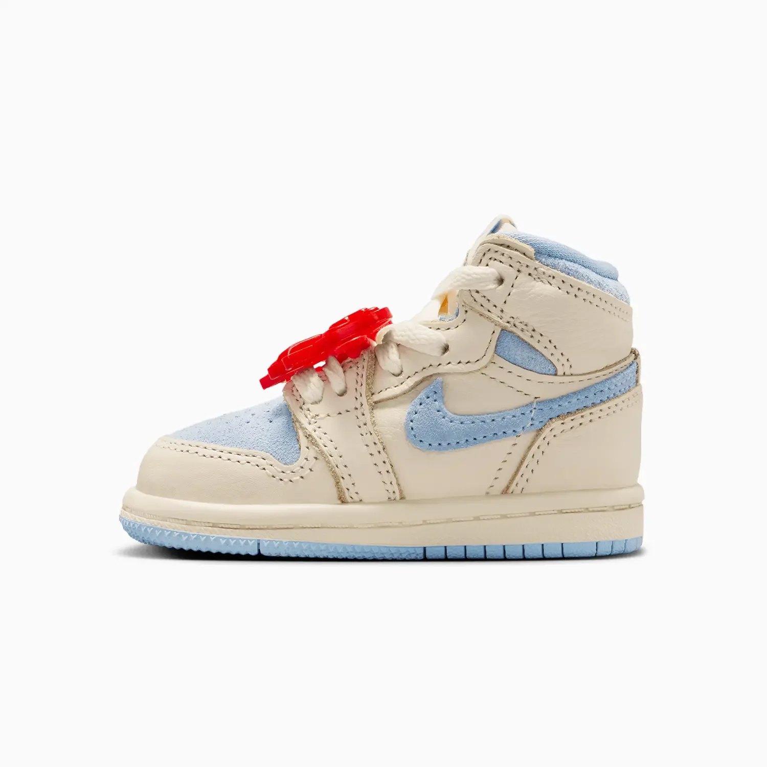 Kid's Jordan 1 Retro OG "Pale Ivory Psychic Blue" Toddlers - Image 3