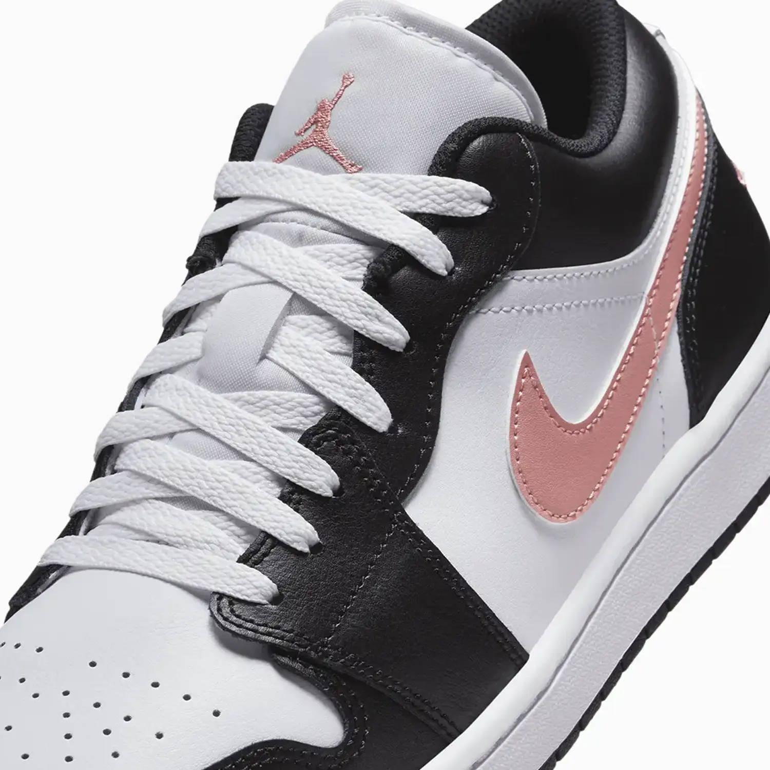 Men's Air Jordan 1 Low "Black Rust Pink" - Image 7